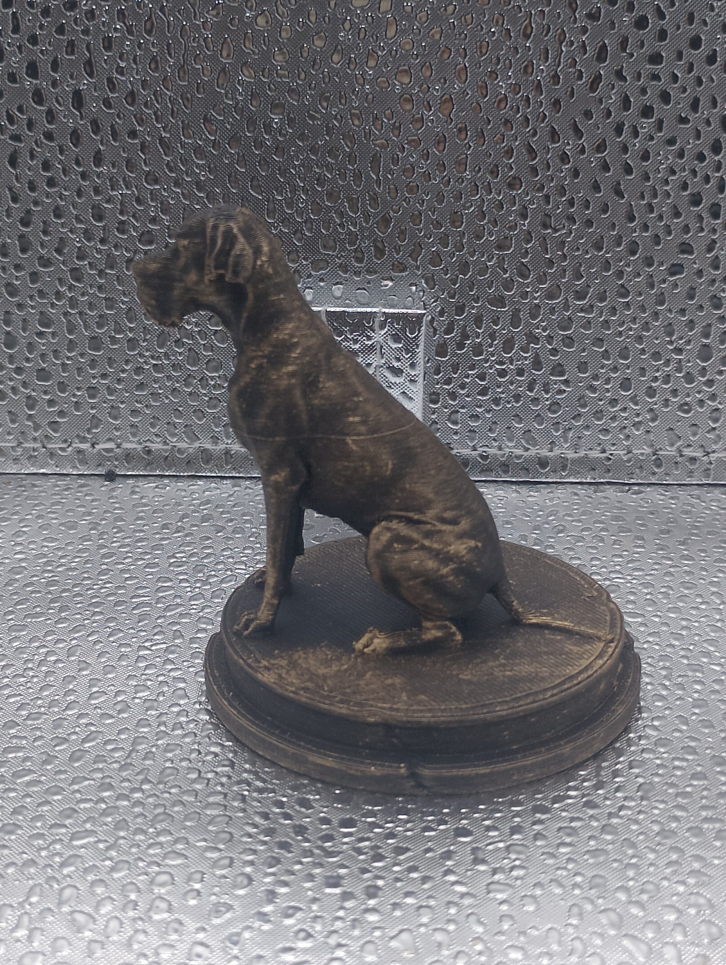 Great Dane Dog Bust – 7cm Miniature Statue