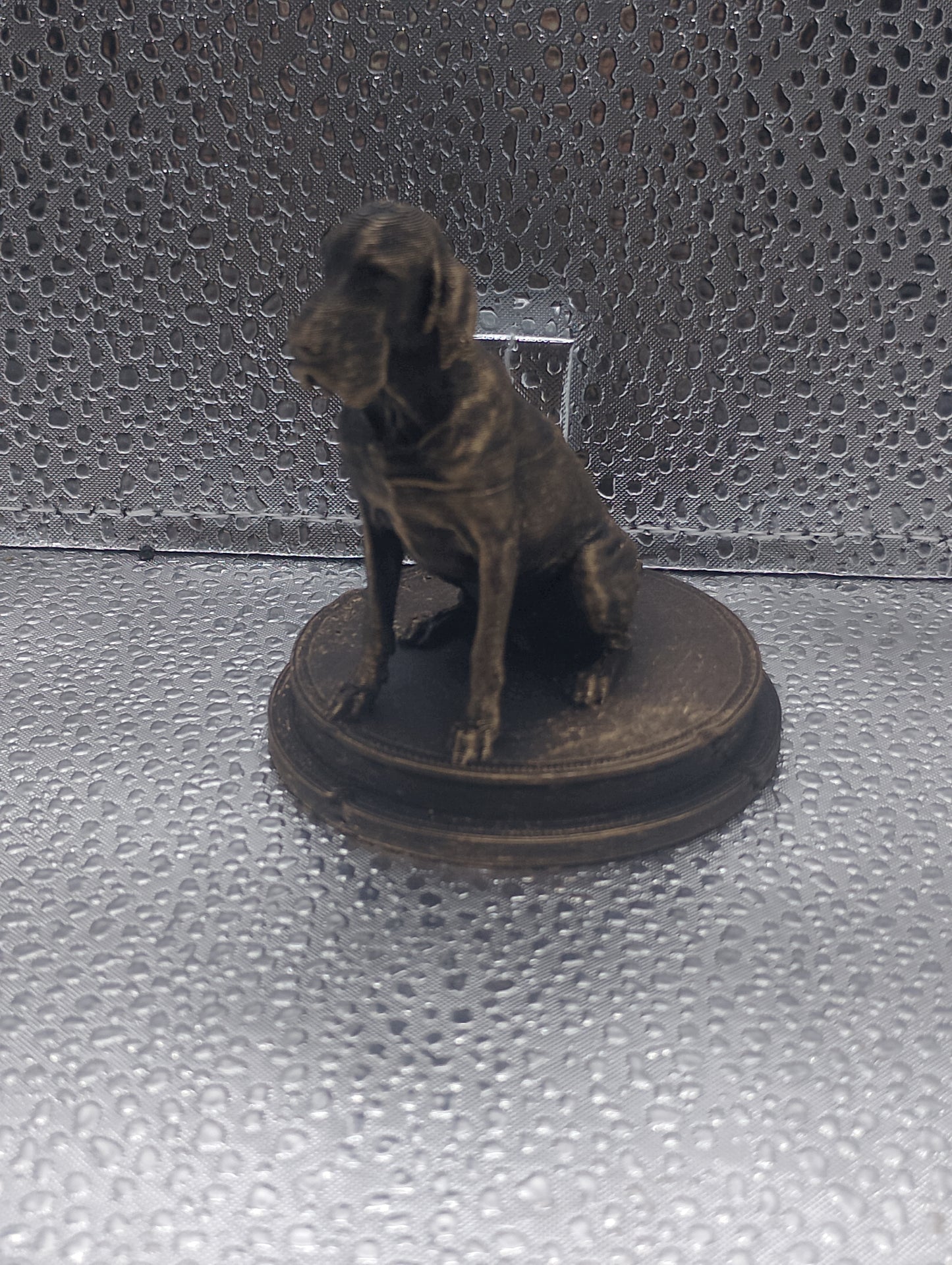 Bracco Italiano Dog Bust – 7cm Miniature Statue