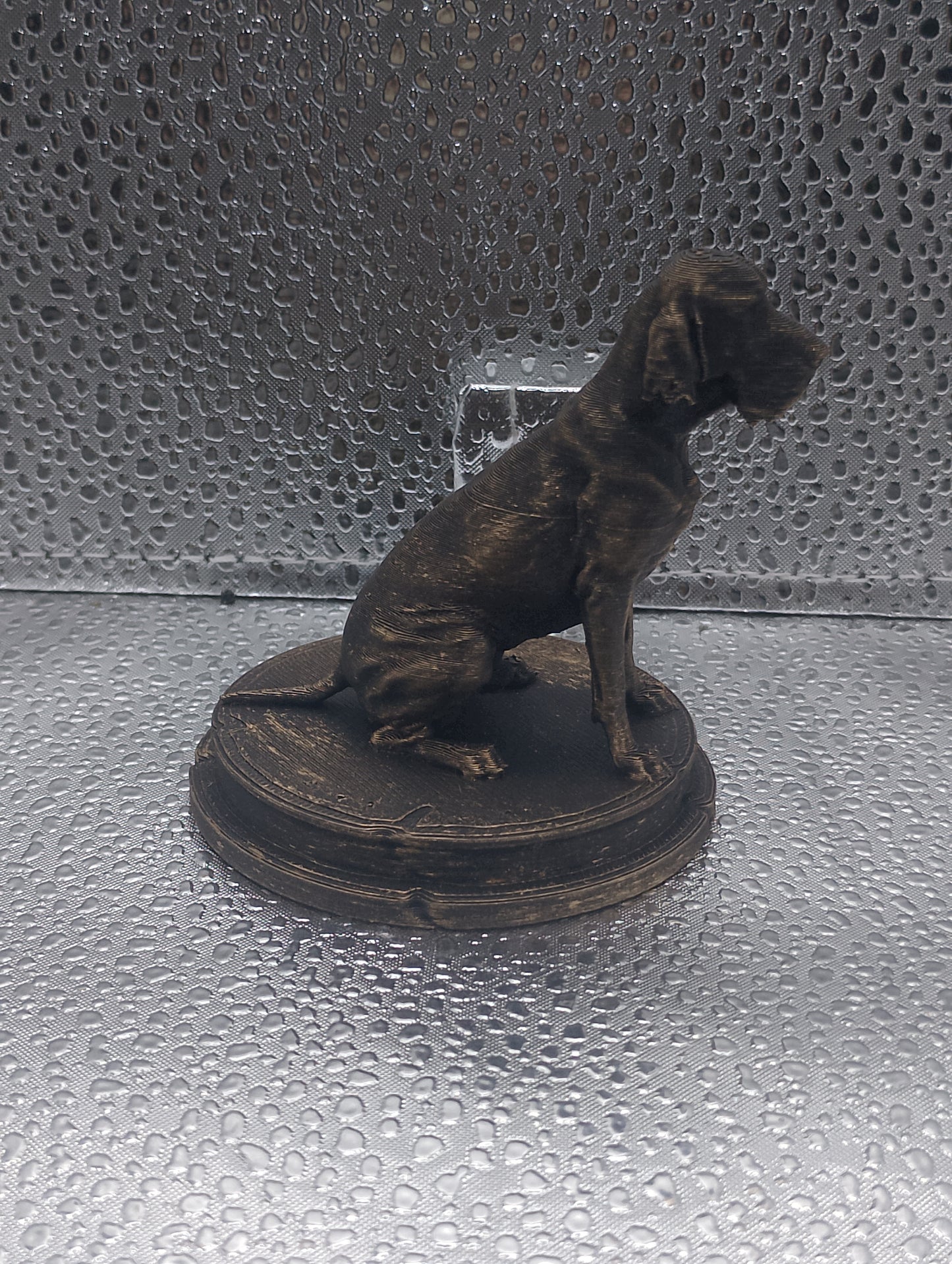 Bracco Italiano Dog Bust – 7cm Miniature Statue