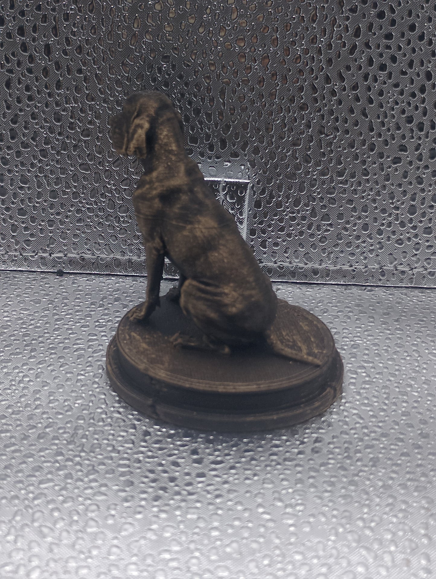 Bracco Italiano Dog Bust – 7cm Miniature Statue