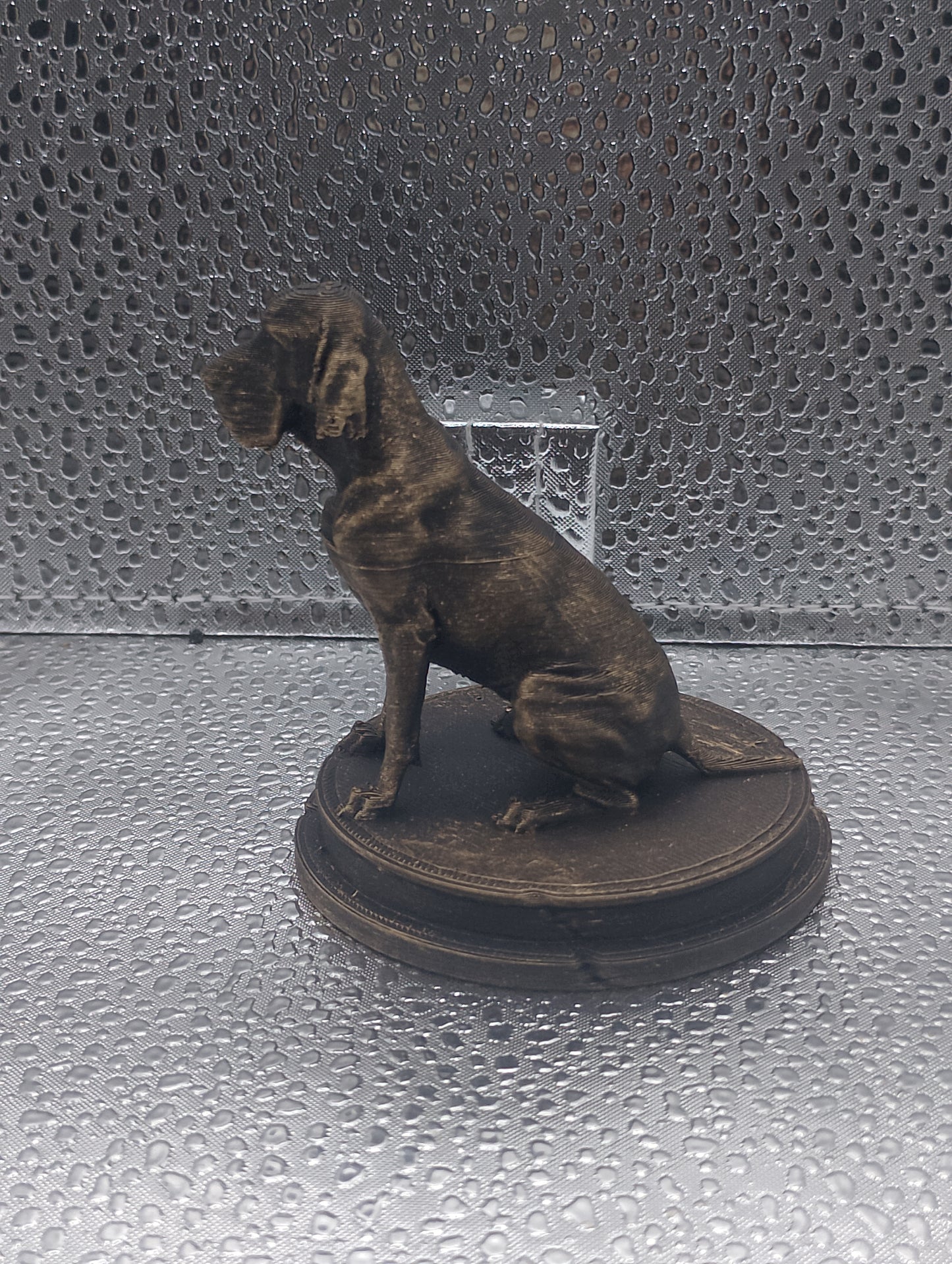 Bracco Italiano Dog Bust – 7cm Miniature Statue