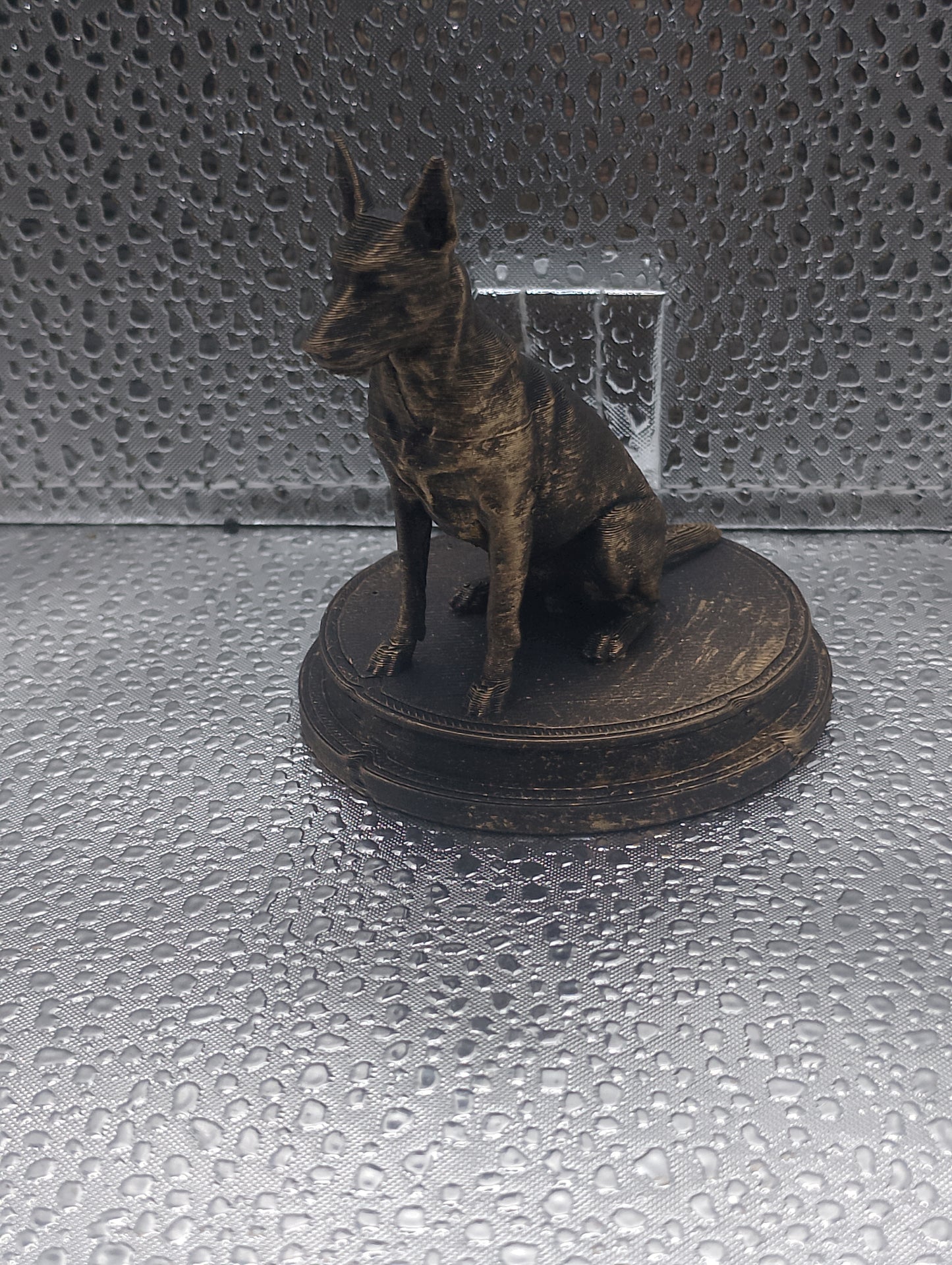 Belgian Malinois Dog – 7cm Miniature Statue