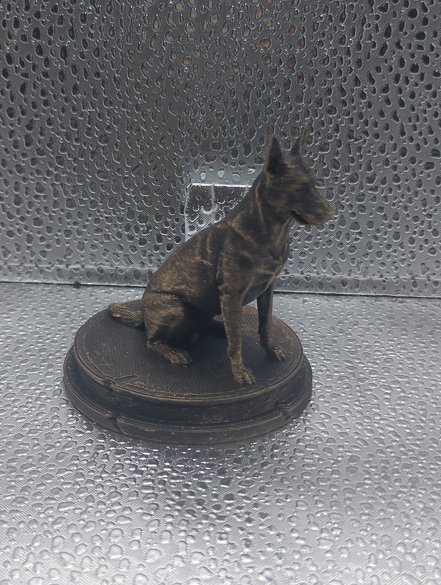 Belgian Malinois Dog – 7cm Miniature Statue