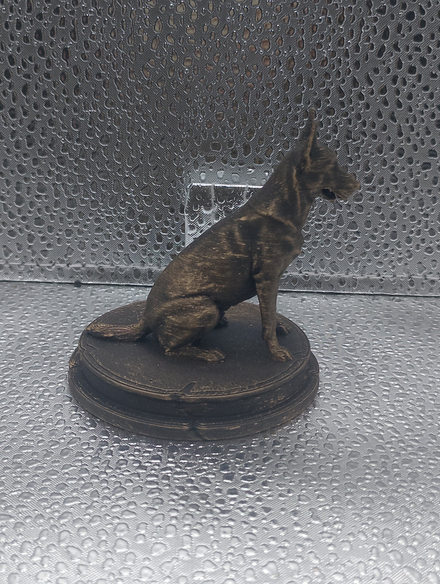 Belgian Malinois Dog – 7cm Miniature Statue