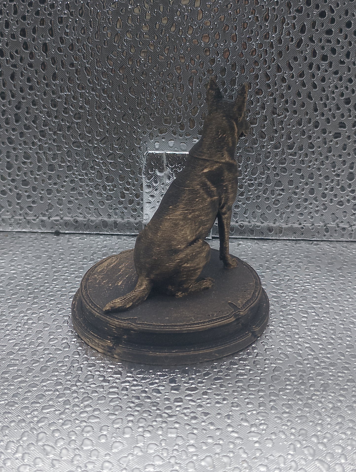 Belgian Malinois Dog – 7cm Miniature Statue