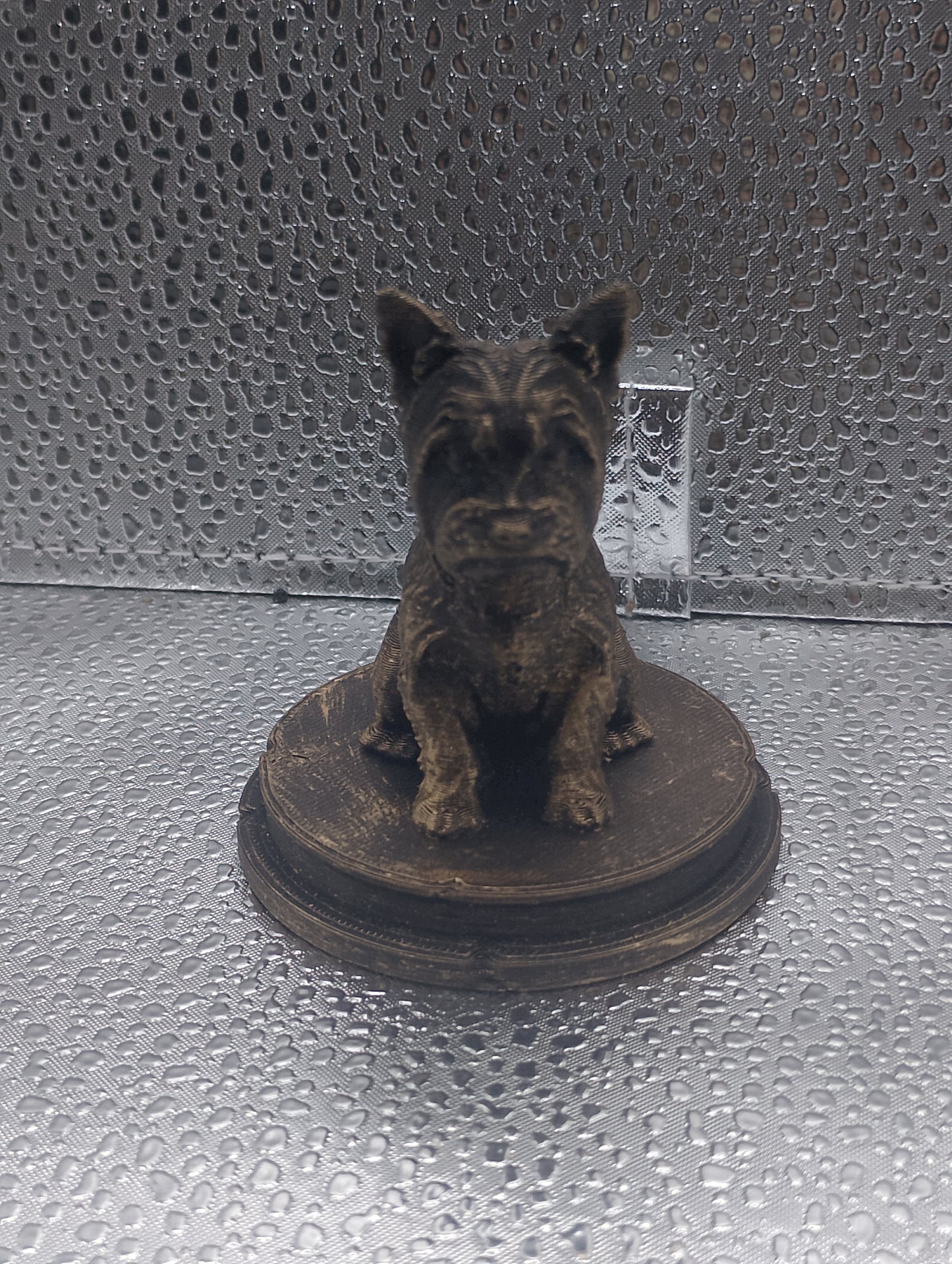 Yorkshire Terrier Dog Bust – 7cm Miniature Statue
