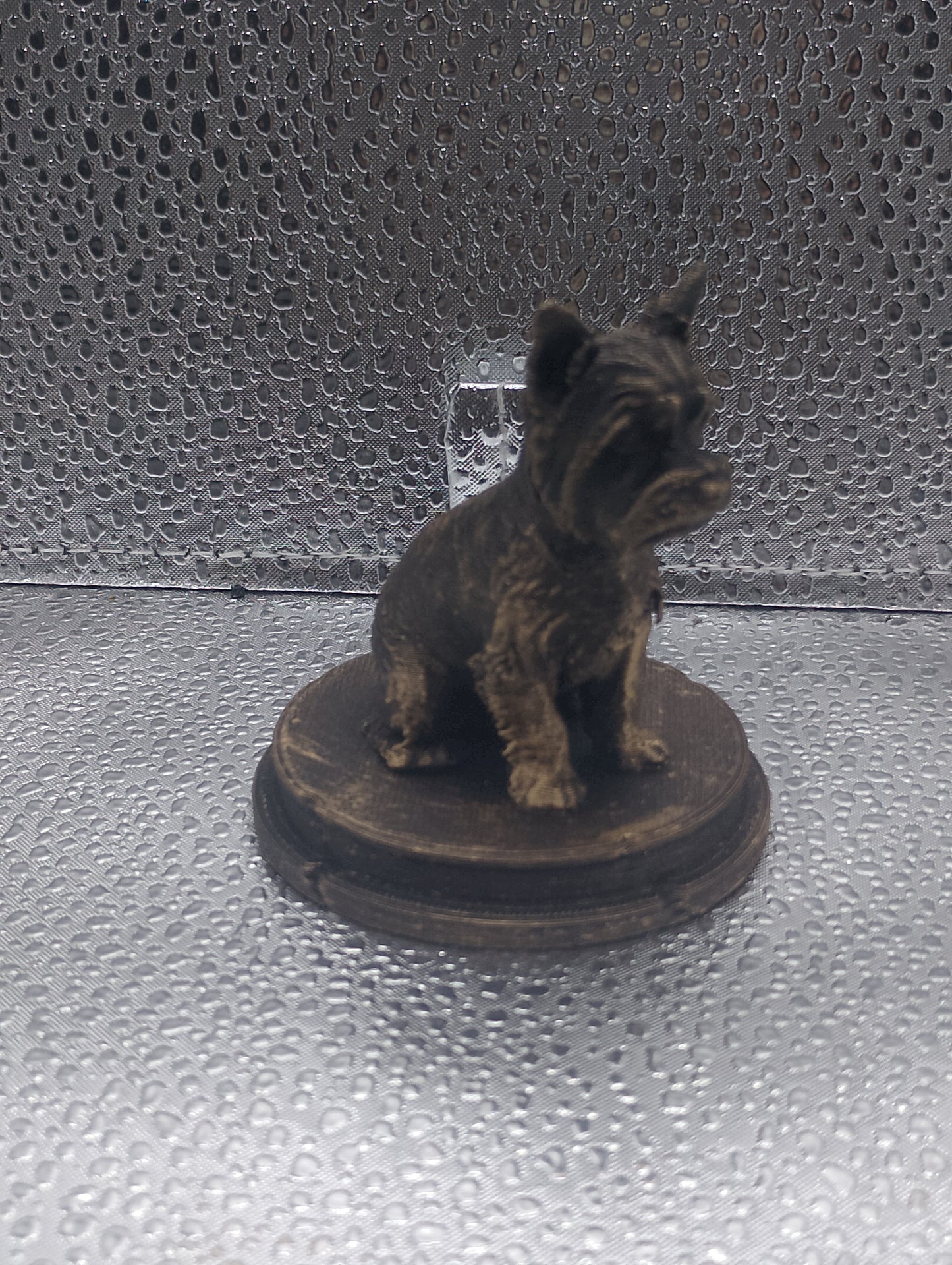 Yorkshire Terrier Dog Bust – 7cm Miniature Statue