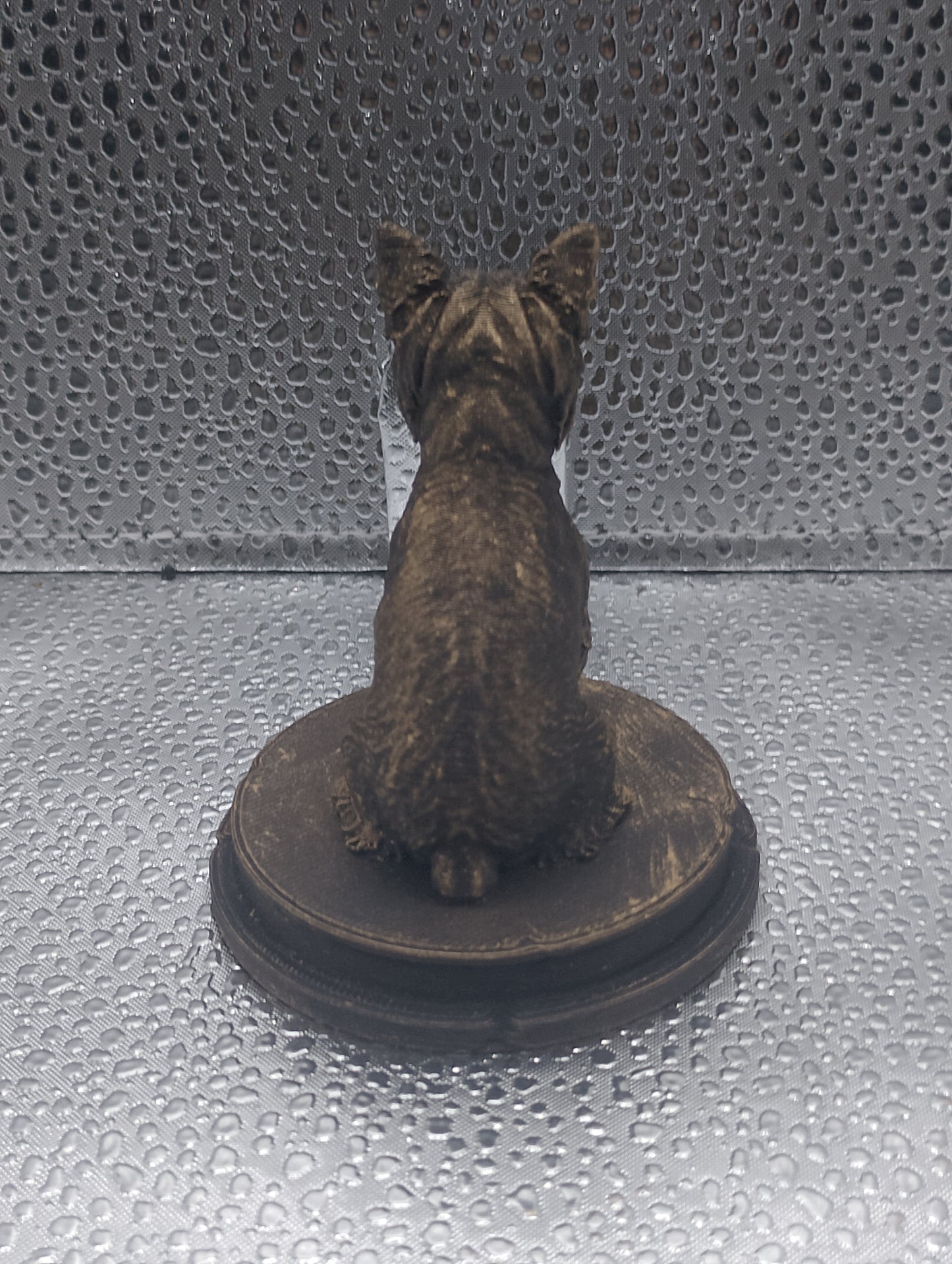 Yorkshire Terrier Dog Bust – 7cm Miniature Statue