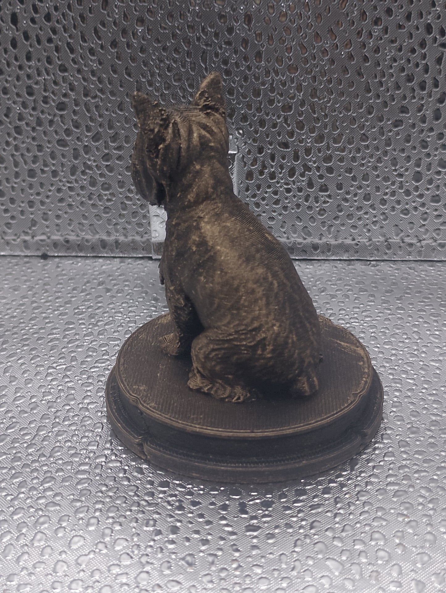 Yorkshire Terrier Dog Bust – 7cm Miniature Statue