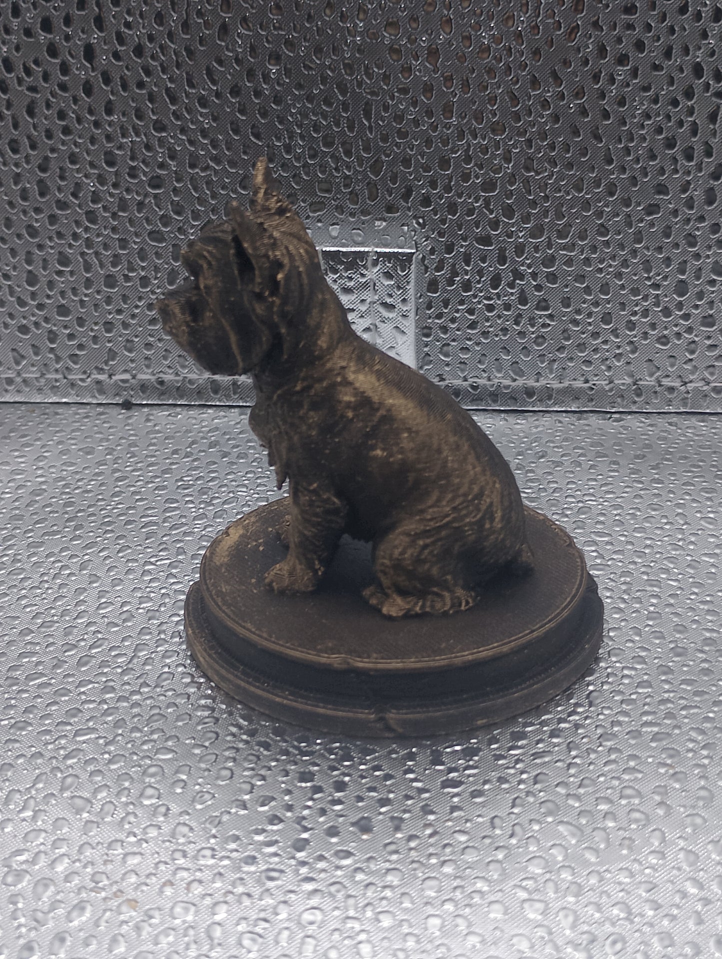 Yorkshire Terrier Dog Bust – 7cm Miniature Statue