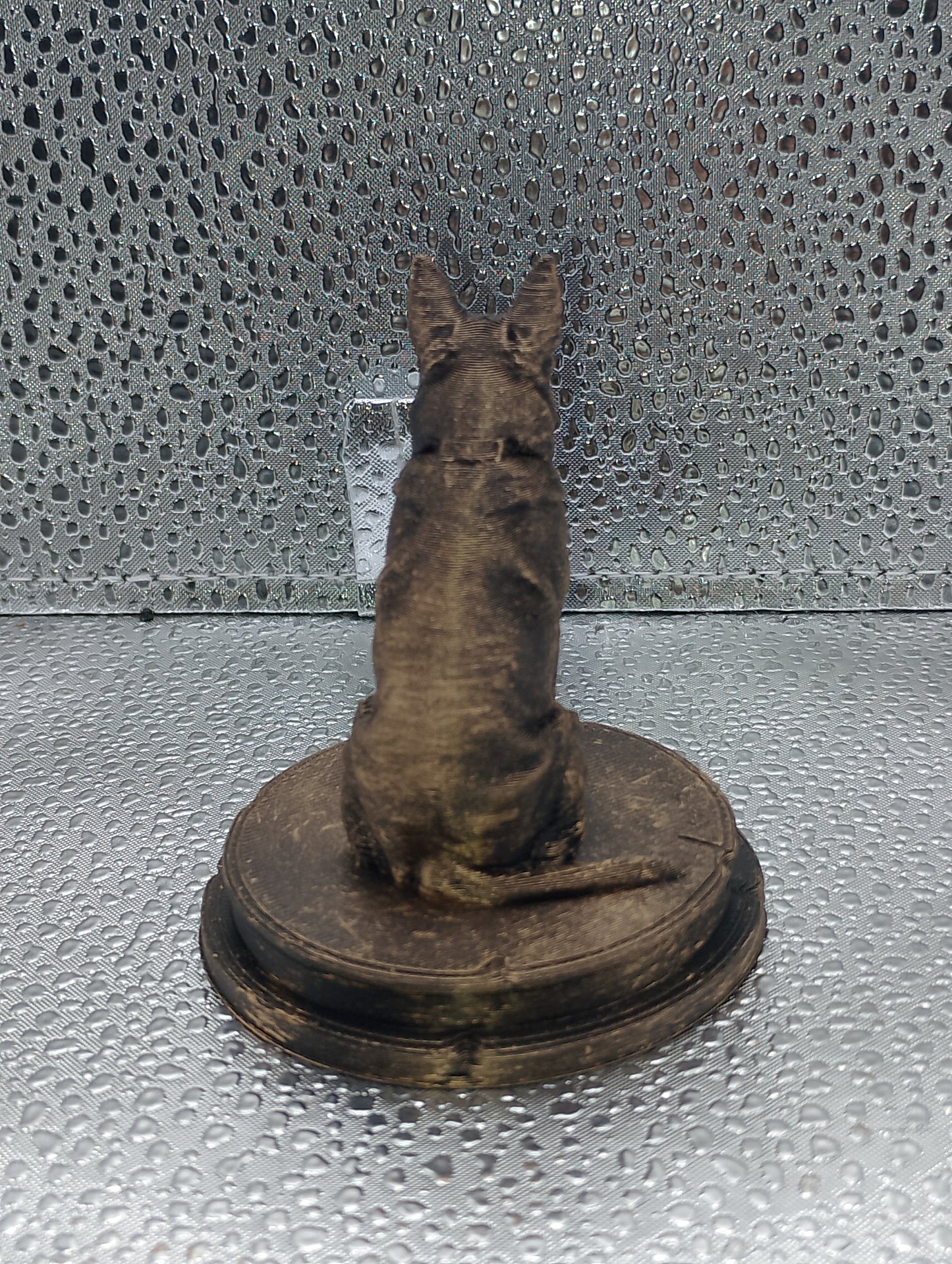 German Shepherd Dog Bust – 7cm Miniature Statue