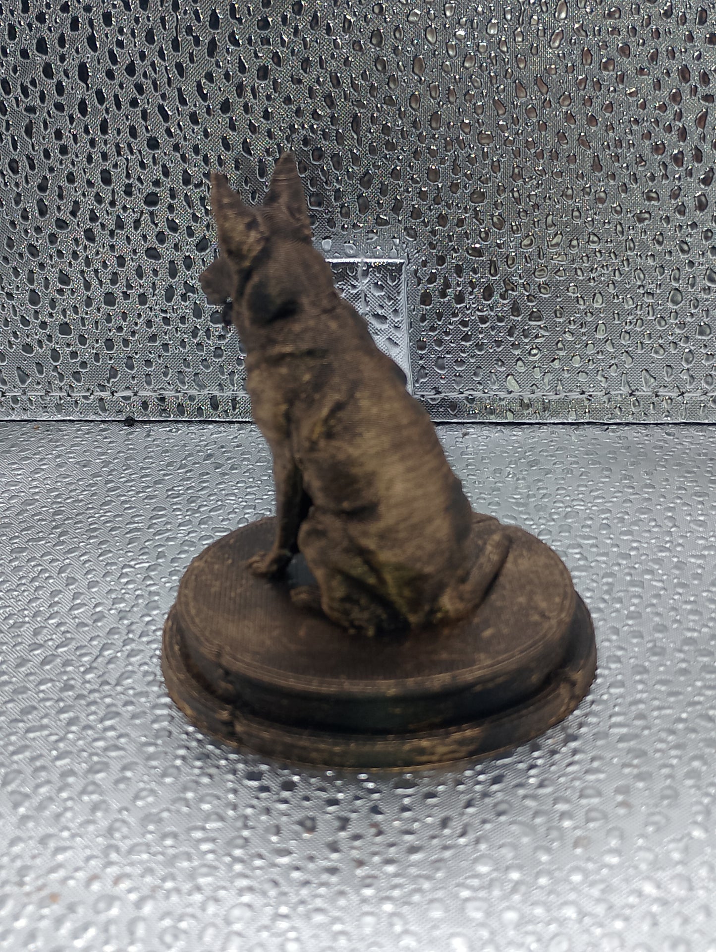 German Shepherd Dog Bust – 7cm Miniature Statue
