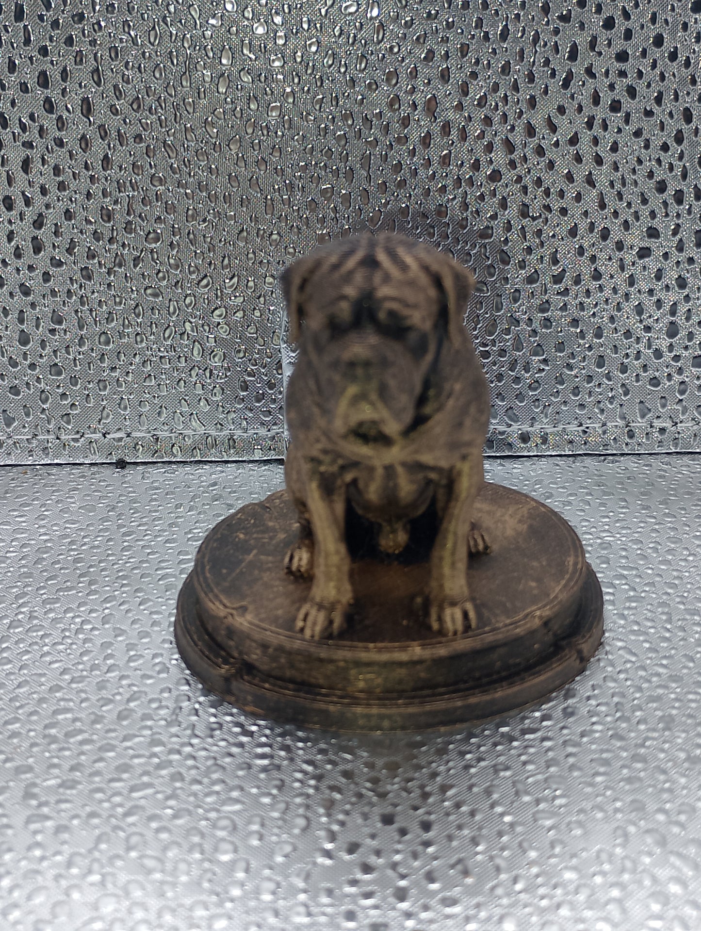 Dogue de Bordeaux Dog Bust – 7cm Miniature Statue