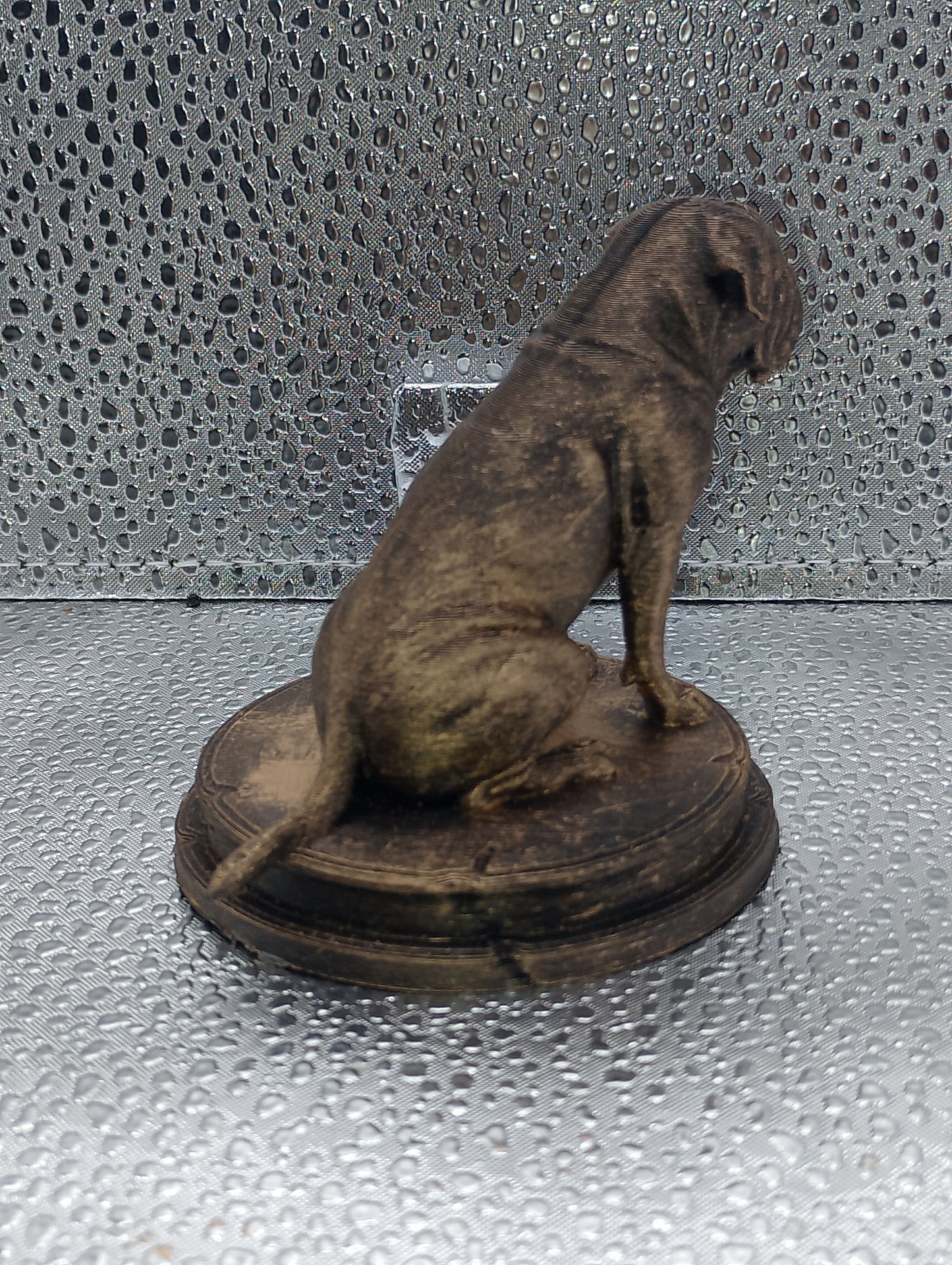 Dogue de Bordeaux Dog Bust – 7cm Miniature Statue