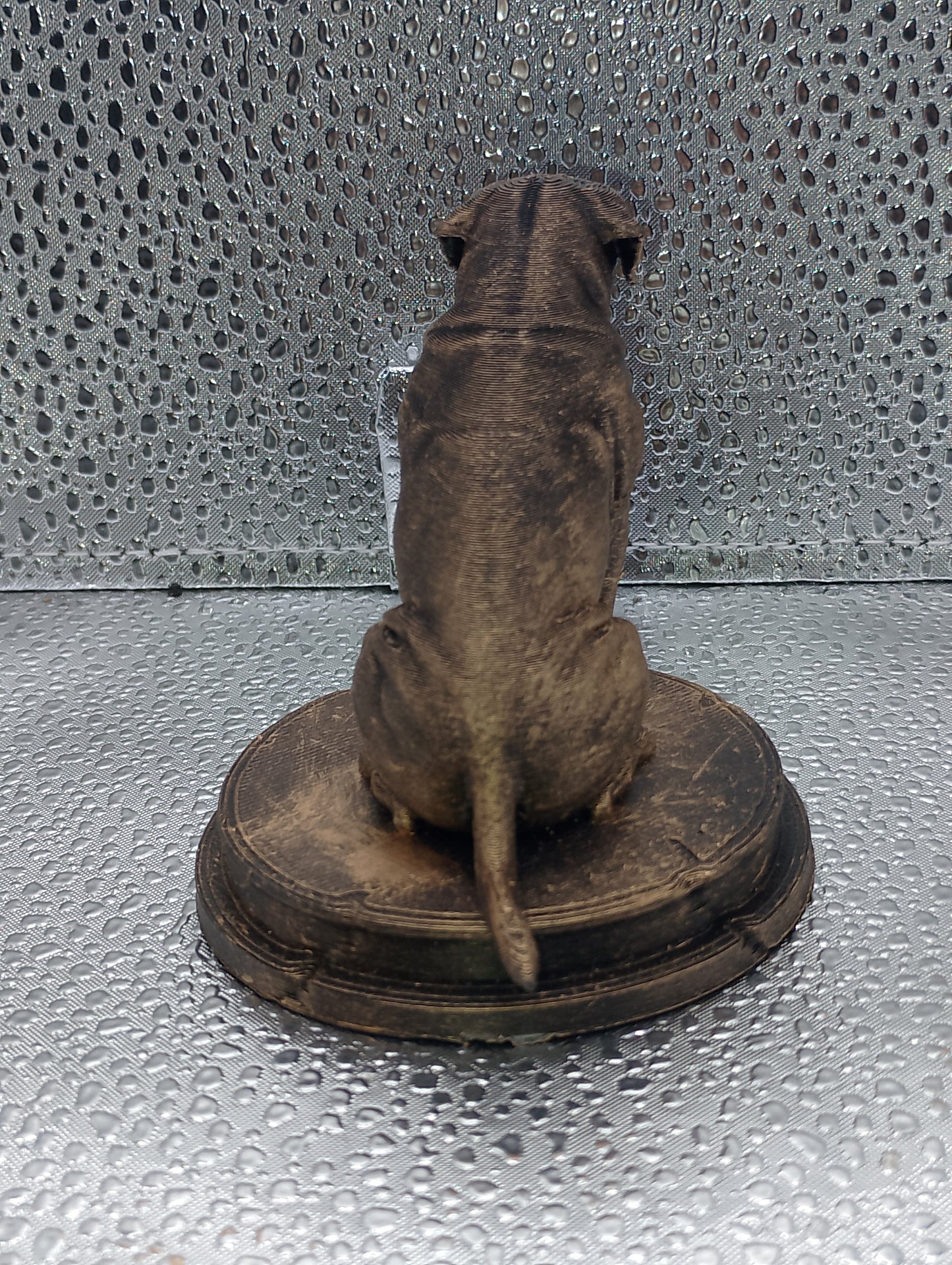 Dogue de Bordeaux Dog Bust – 7cm Miniature Statue
