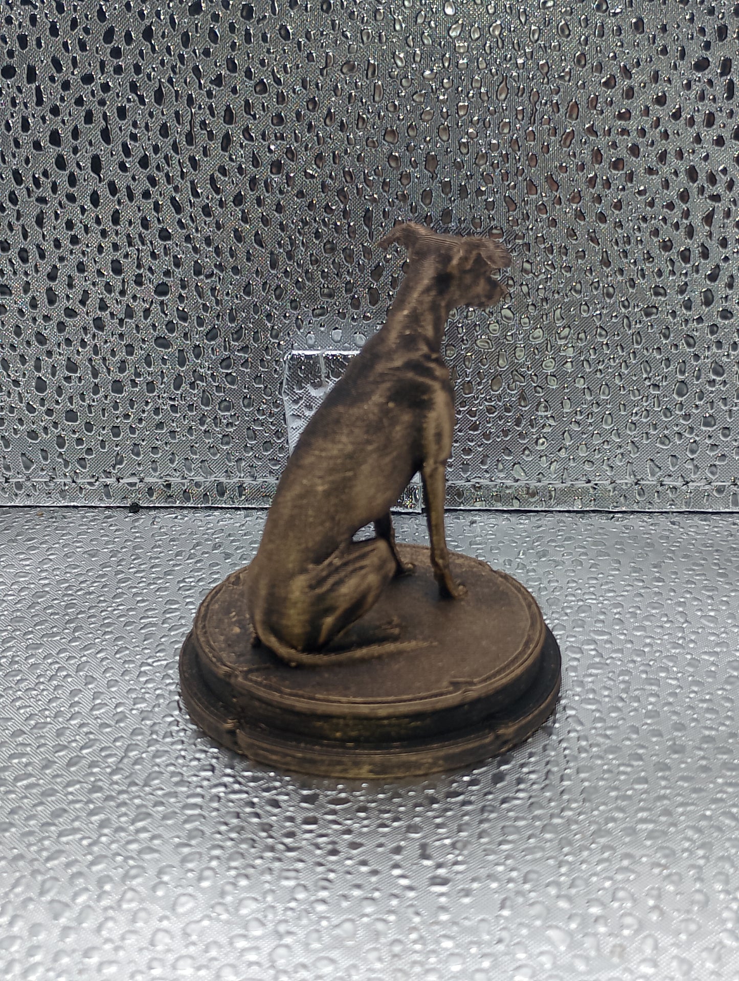 Whippet Dog Bust – 7cm Miniature Statue