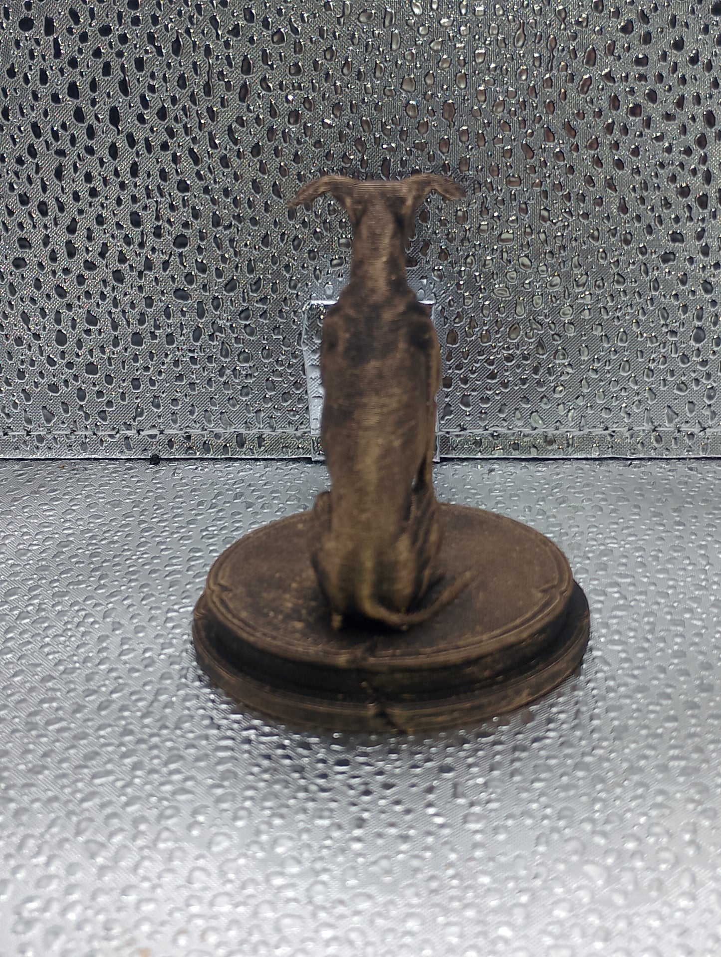 Whippet Dog Bust – 7cm Miniature Statue