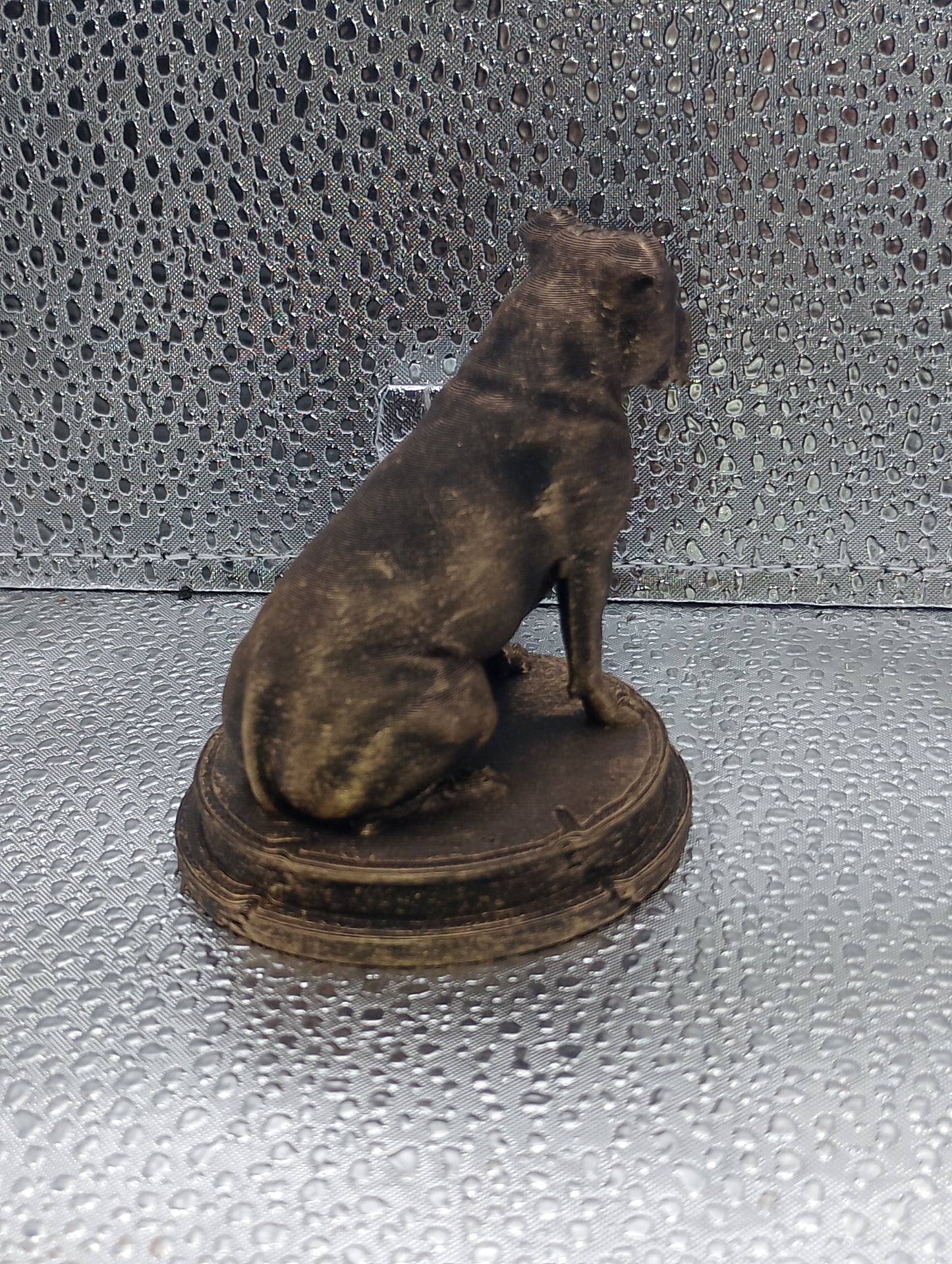 Staffordshire Bull Terrier Dog Bust – 7cm Miniature Statue