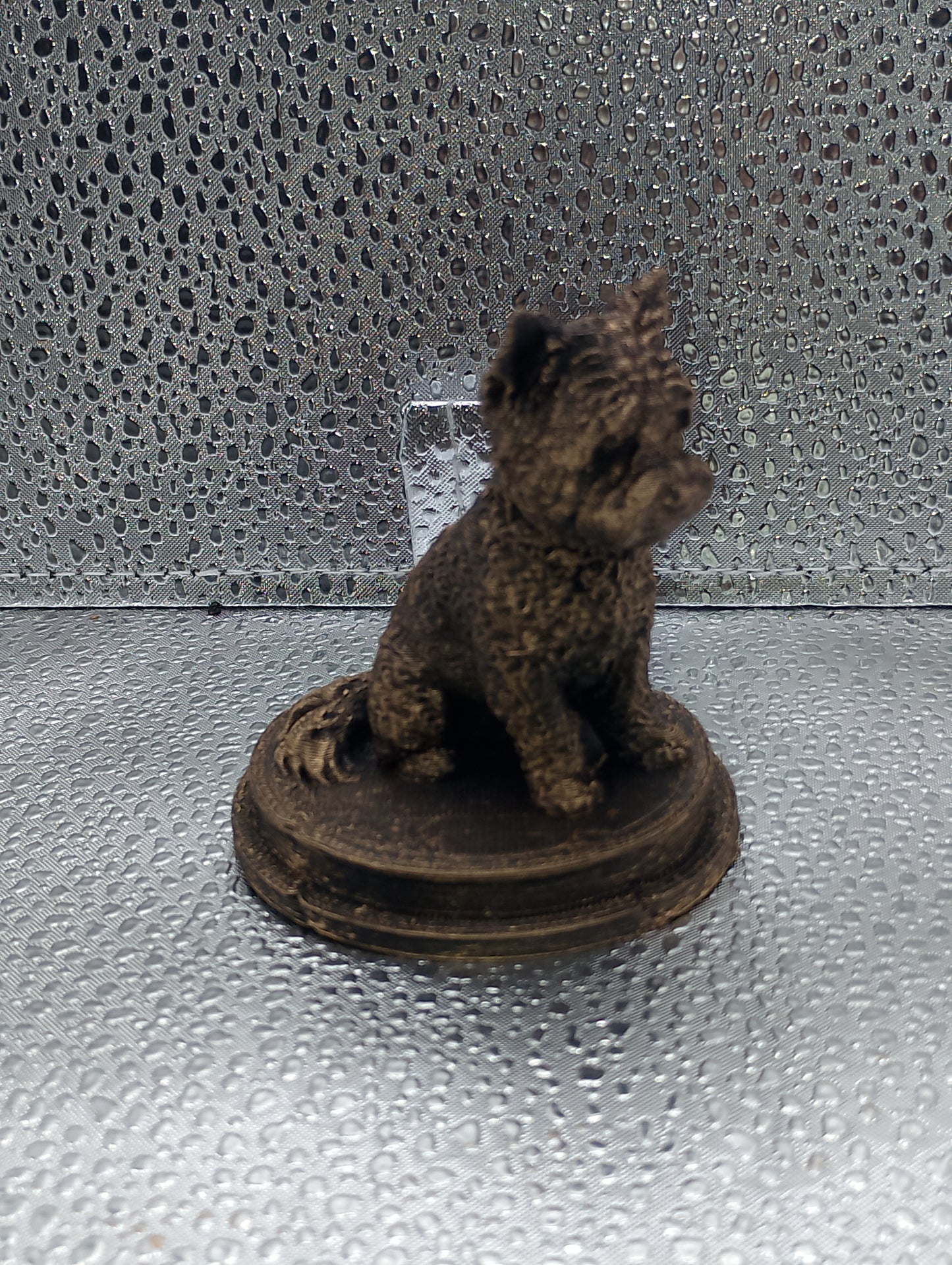 Cairn Terrier Dog Bust – 7cm Miniature Statue