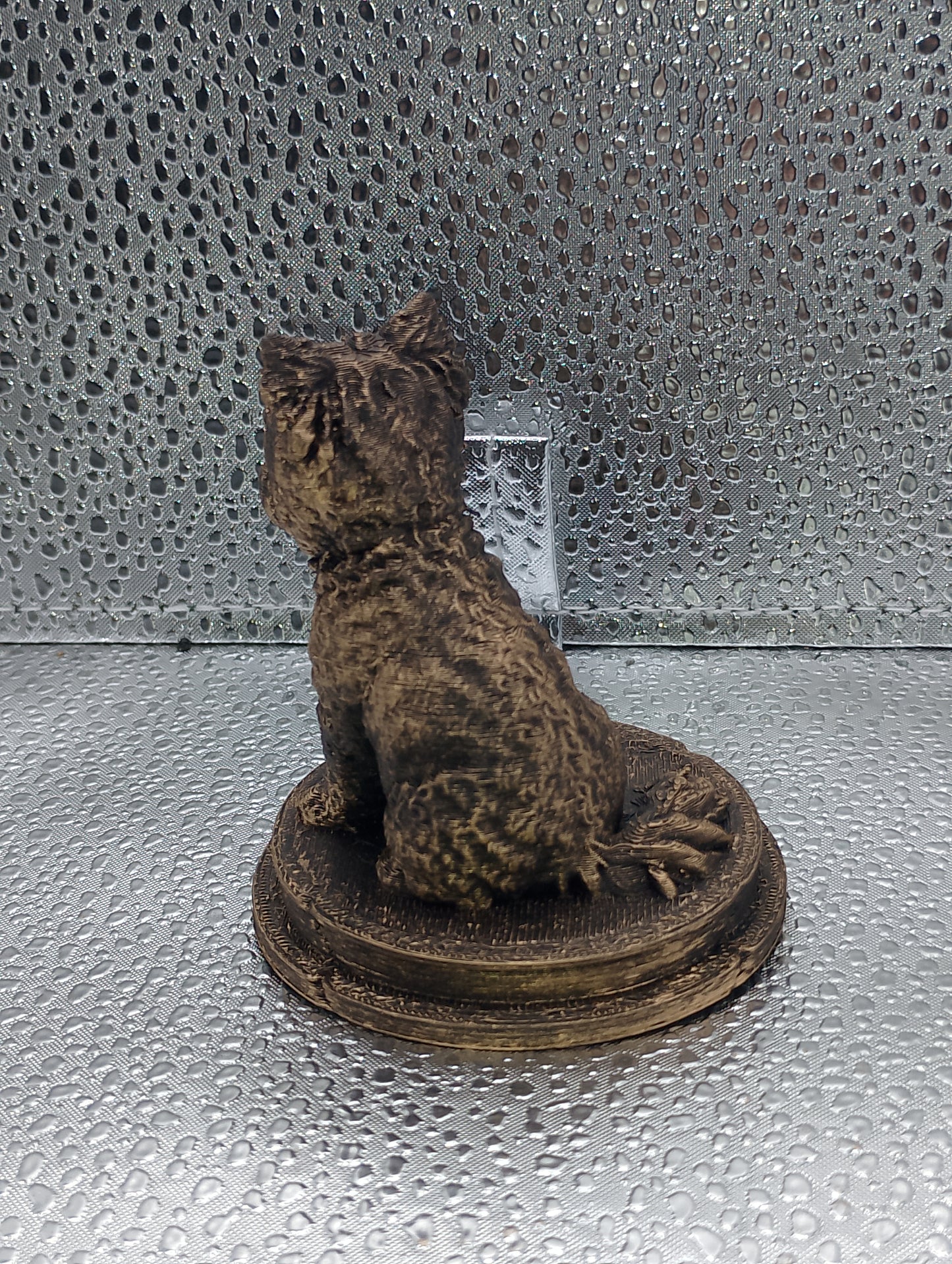 Cairn Terrier Dog Bust – 7cm Miniature Statue