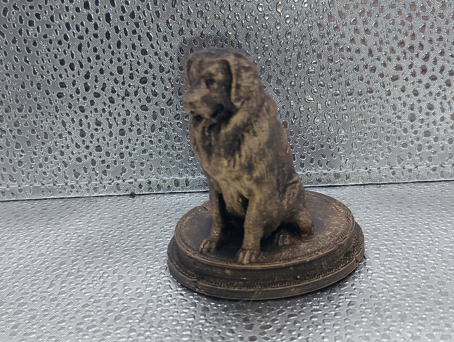 Leonberger Dog Bust – 7cm Miniature Statue