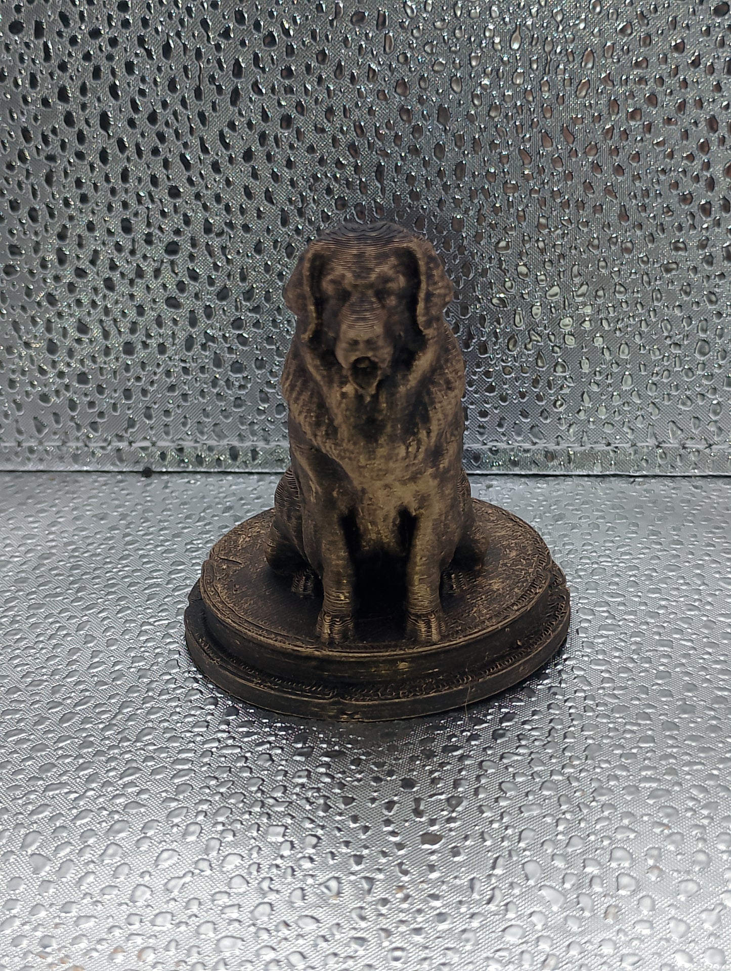 Leonberger Dog Bust – 7cm Miniature Statue
