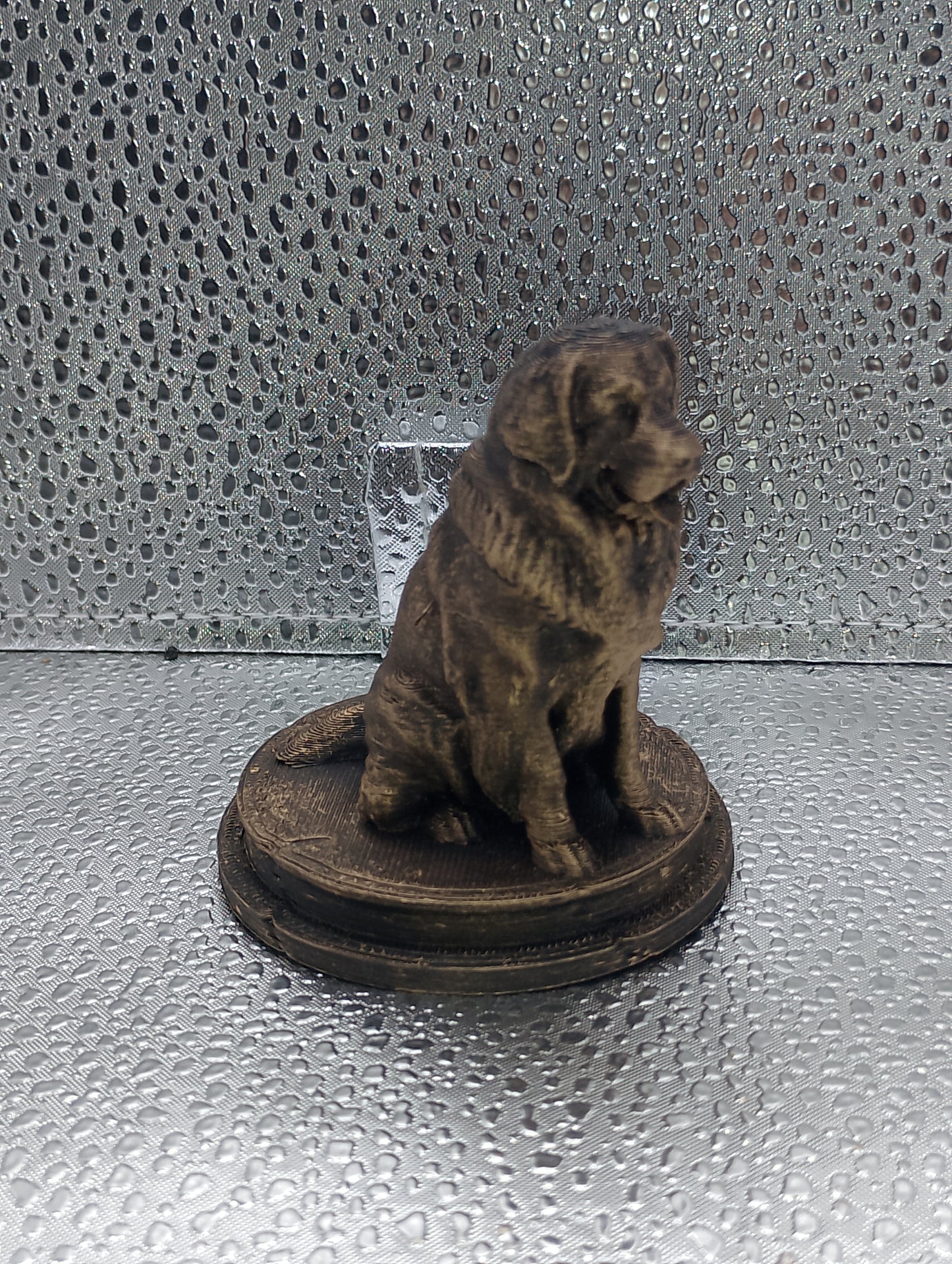 Leonberger Dog Bust – 7cm Miniature Statue