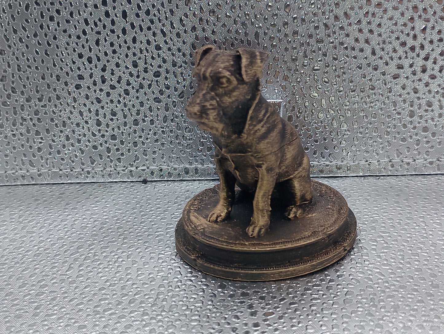 Parson Russell Terrier Dog Bust – 7cm Miniature Statue