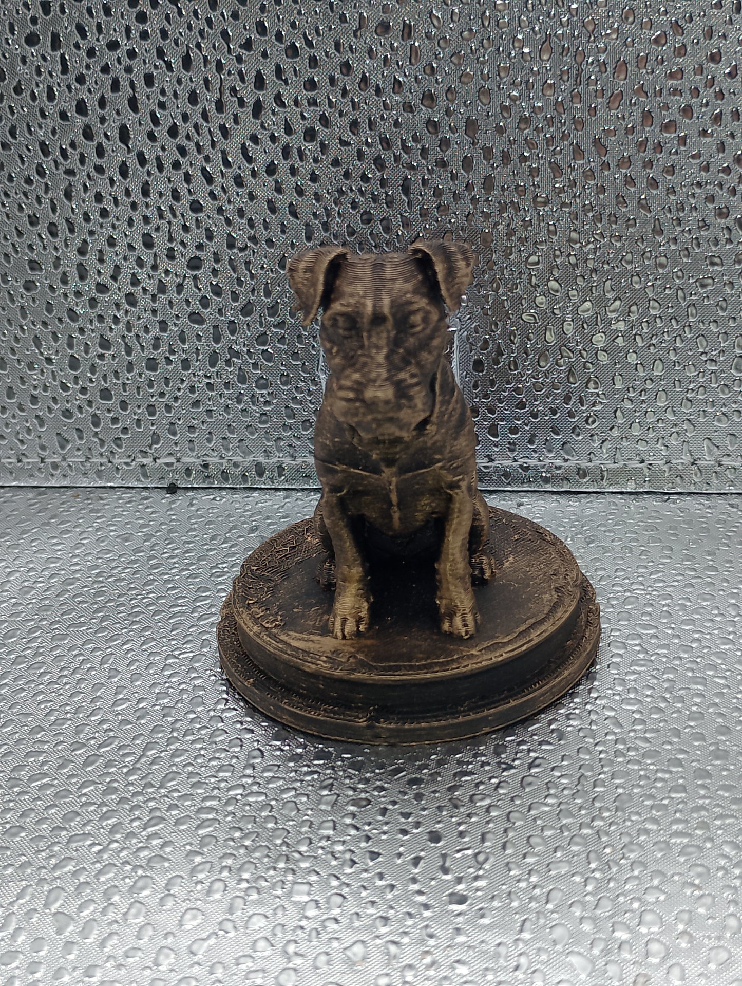 Parson Russell Terrier Dog Bust – 7cm Miniature Statue