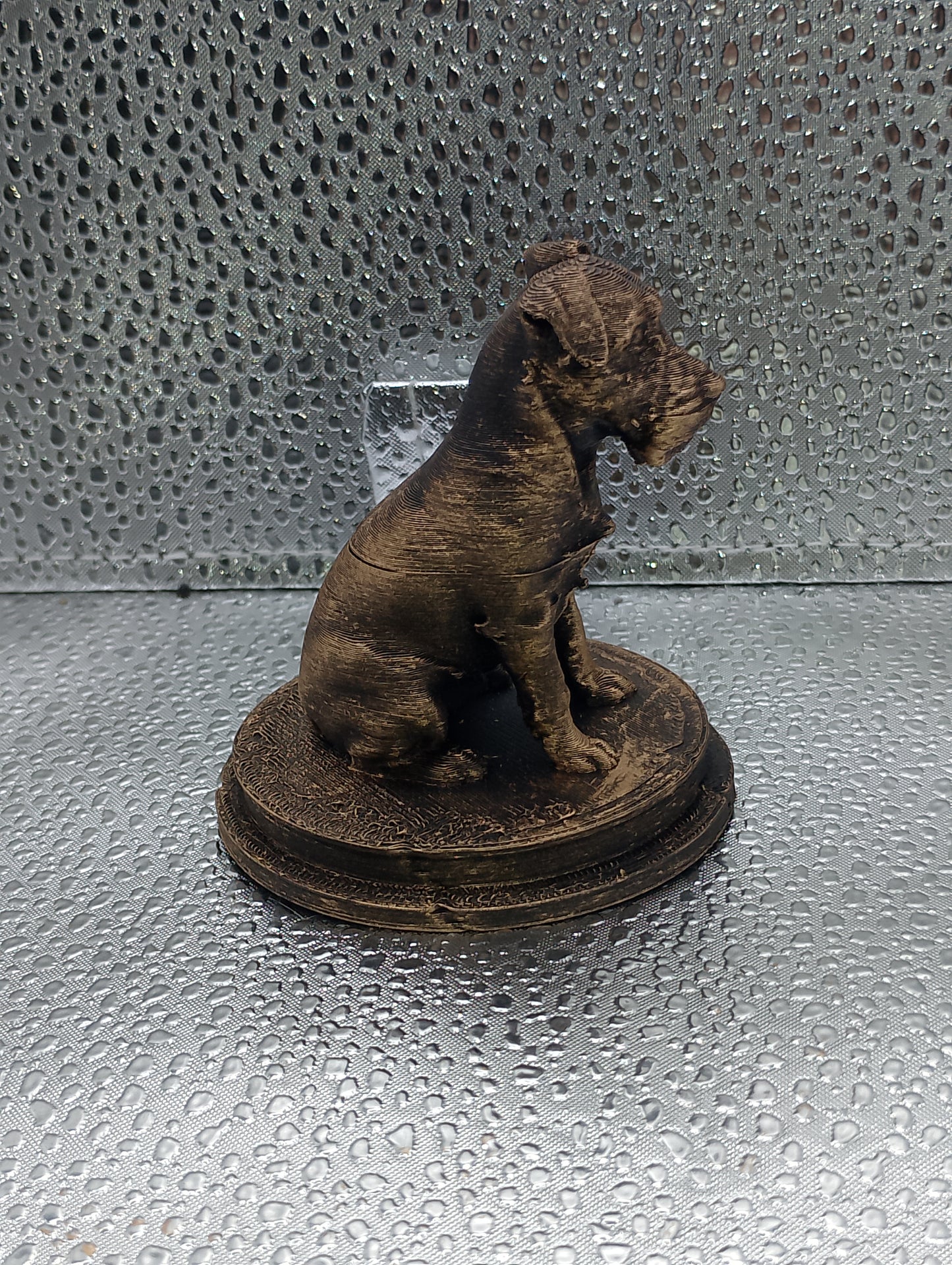 Parson Russell Terrier Dog Bust – 7cm Miniature Statue