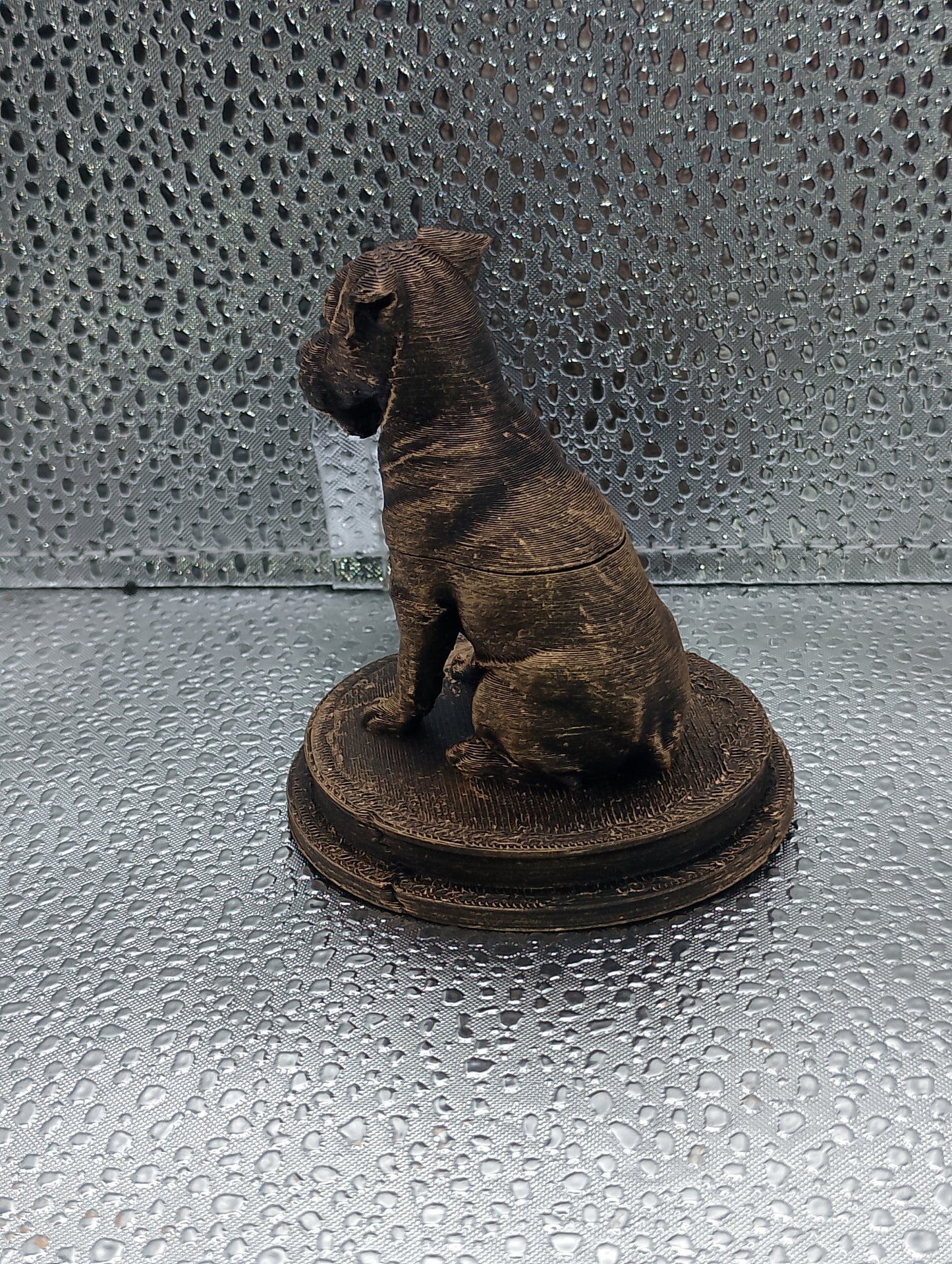 Parson Russell Terrier Dog Bust – 7cm Miniature Statue