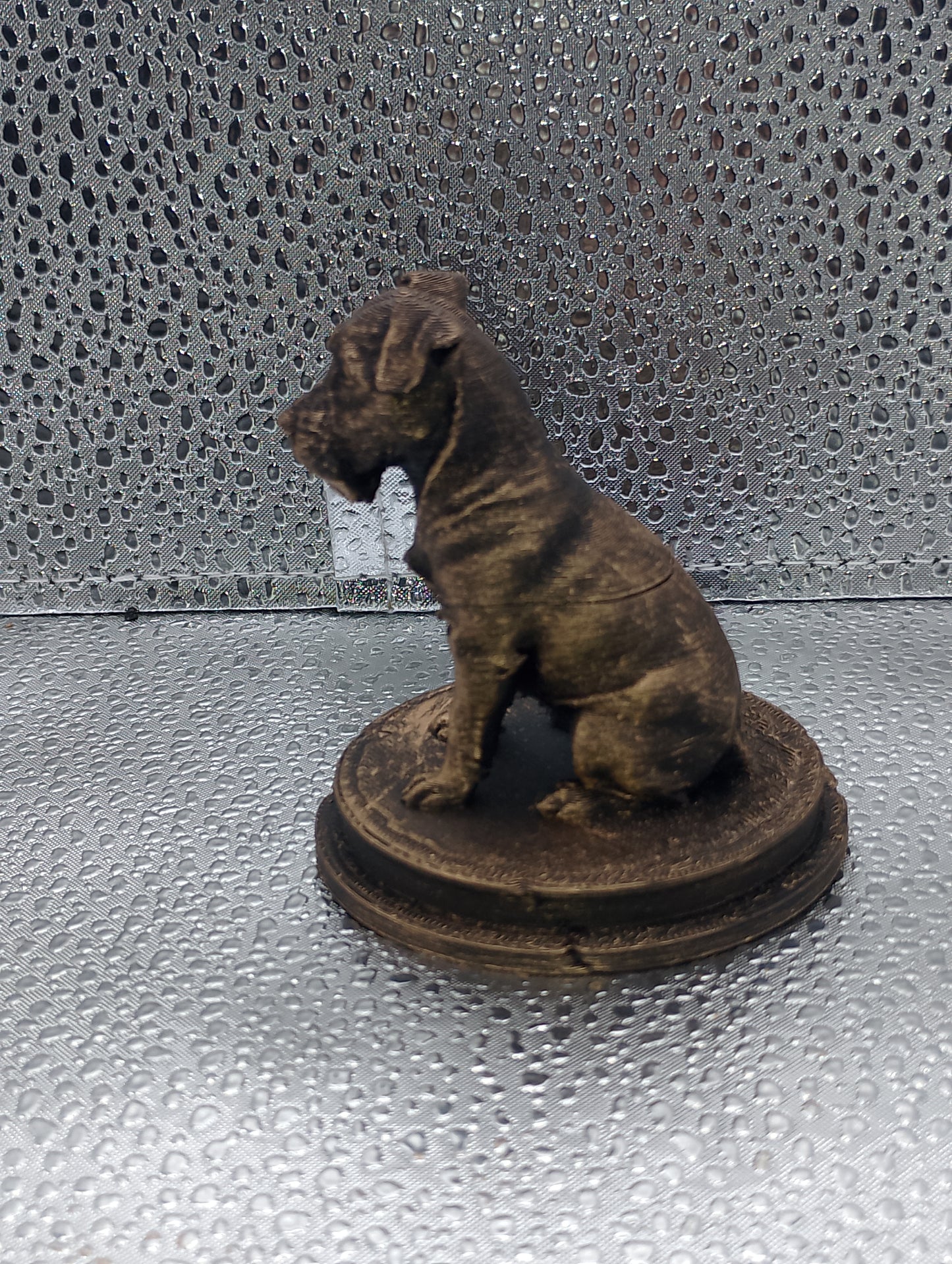 Parson Russell Terrier Dog Bust – 7cm Miniature Statue