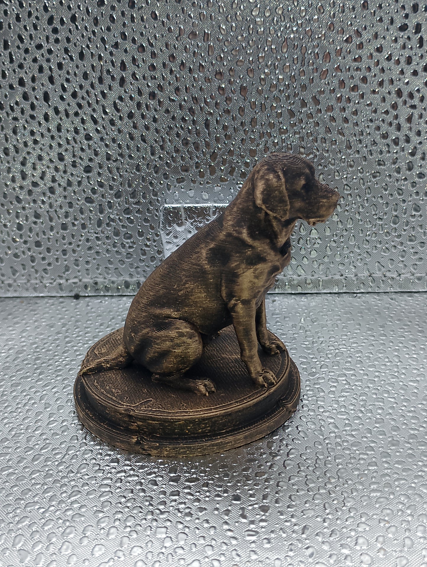 Labrador Retriever Dog Bust – 7cm Miniature Statue