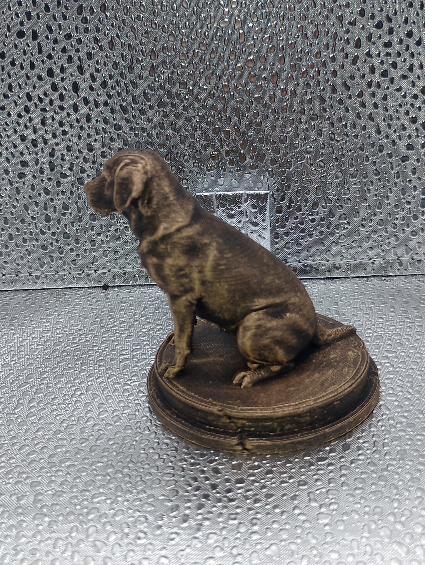 Labrador Retriever Dog Bust – 7cm Miniature Statue