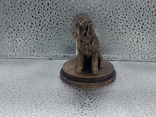 Labradoodle Dog Bust – 7cm Miniature Statue