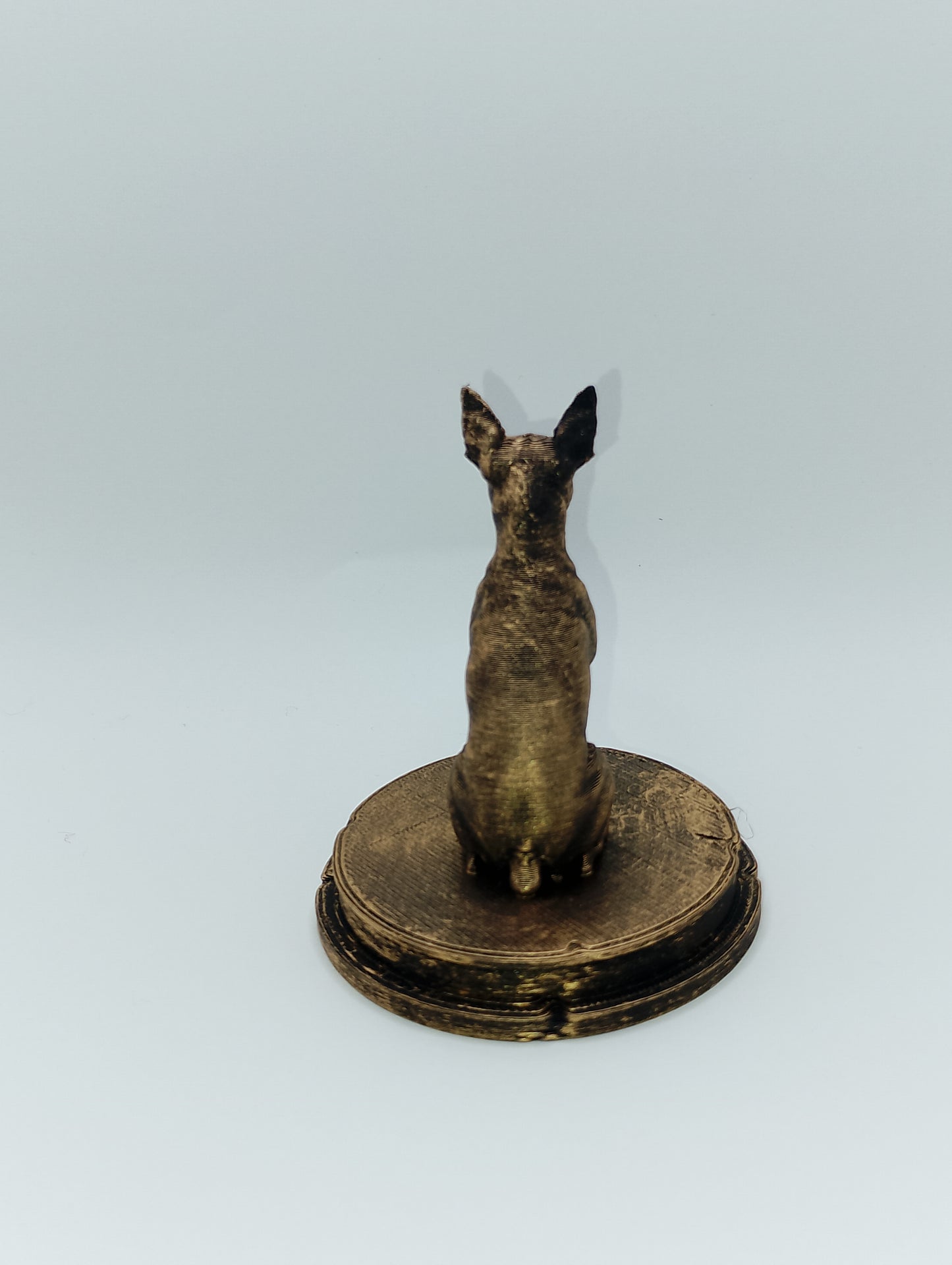 Miniature Pinscher Dog Bust – 7cm Miniature Statue