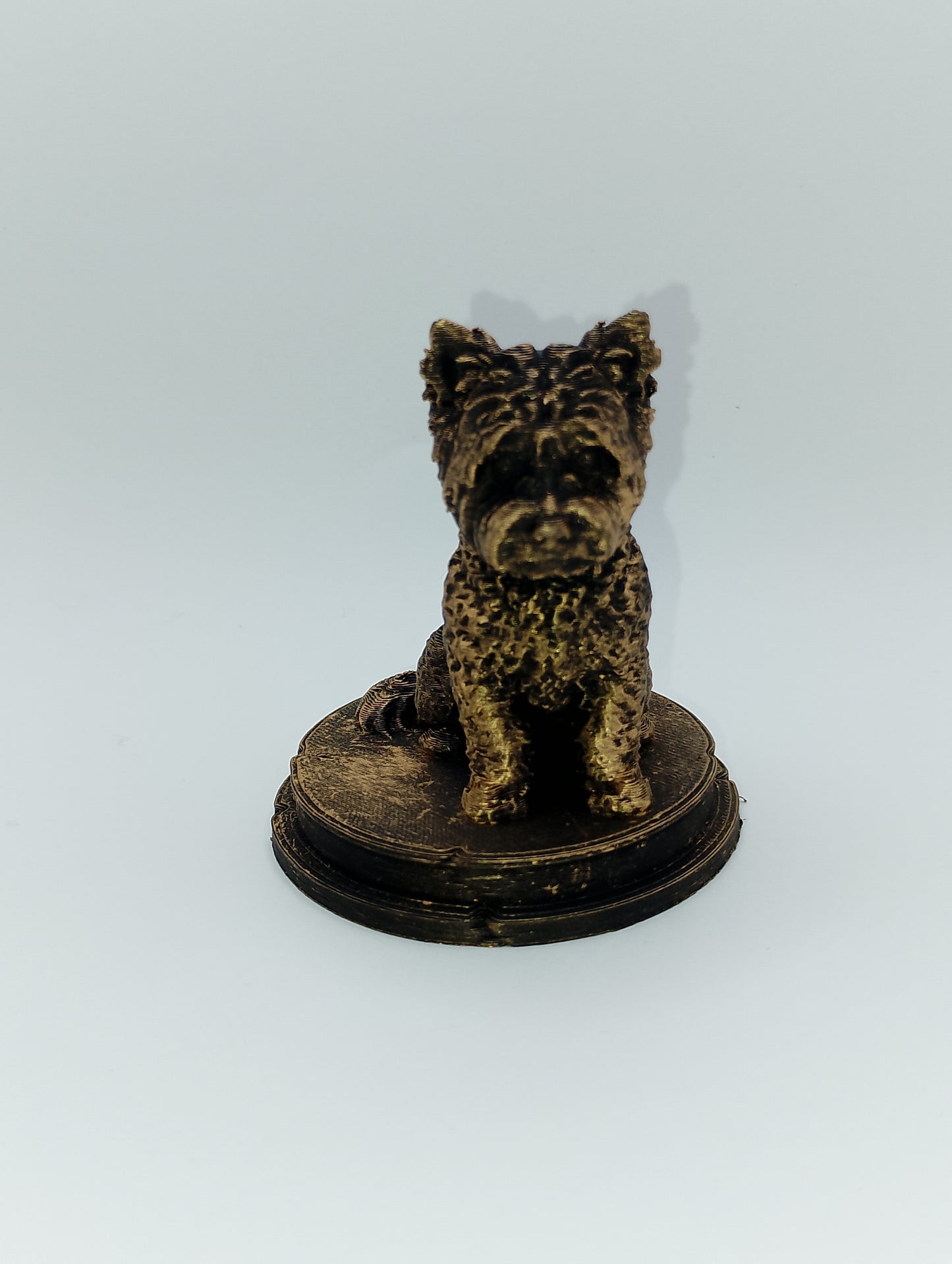 Westiepoo Dog Bust – 7cm Miniature Statue