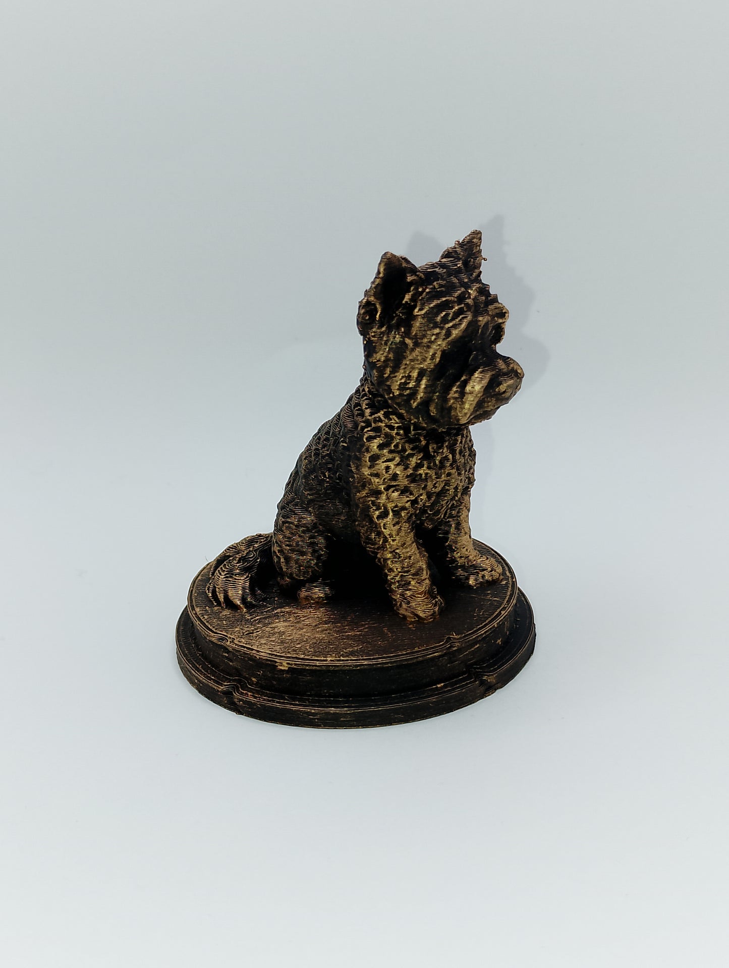 Westiepoo Dog Bust – 7cm Miniature Statue