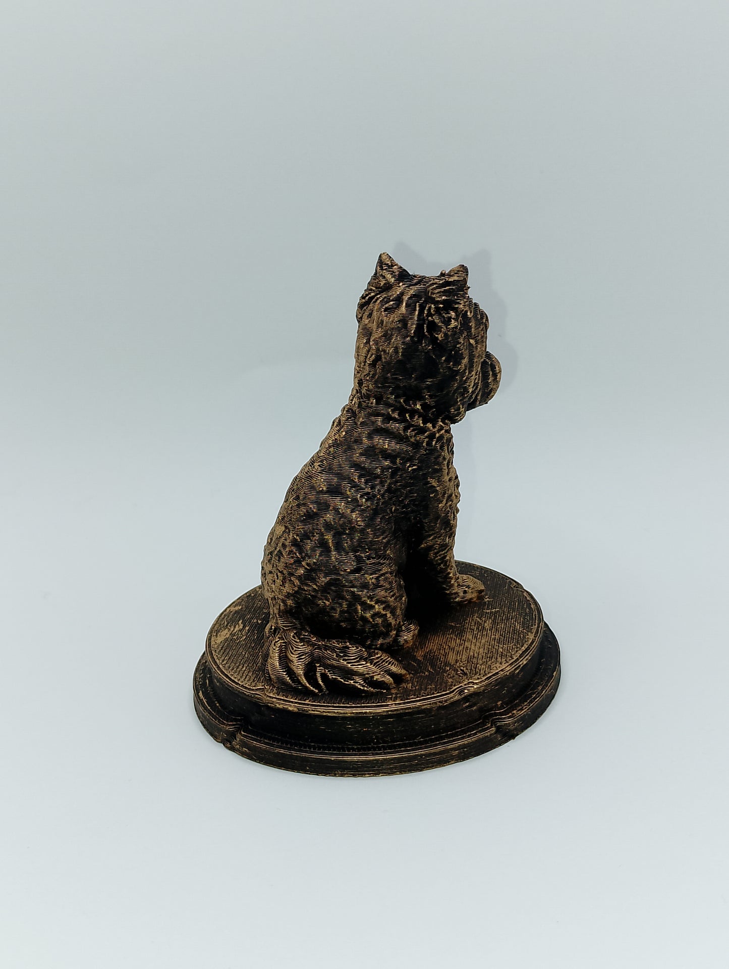 Westiepoo Dog Bust – 7cm Miniature Statue