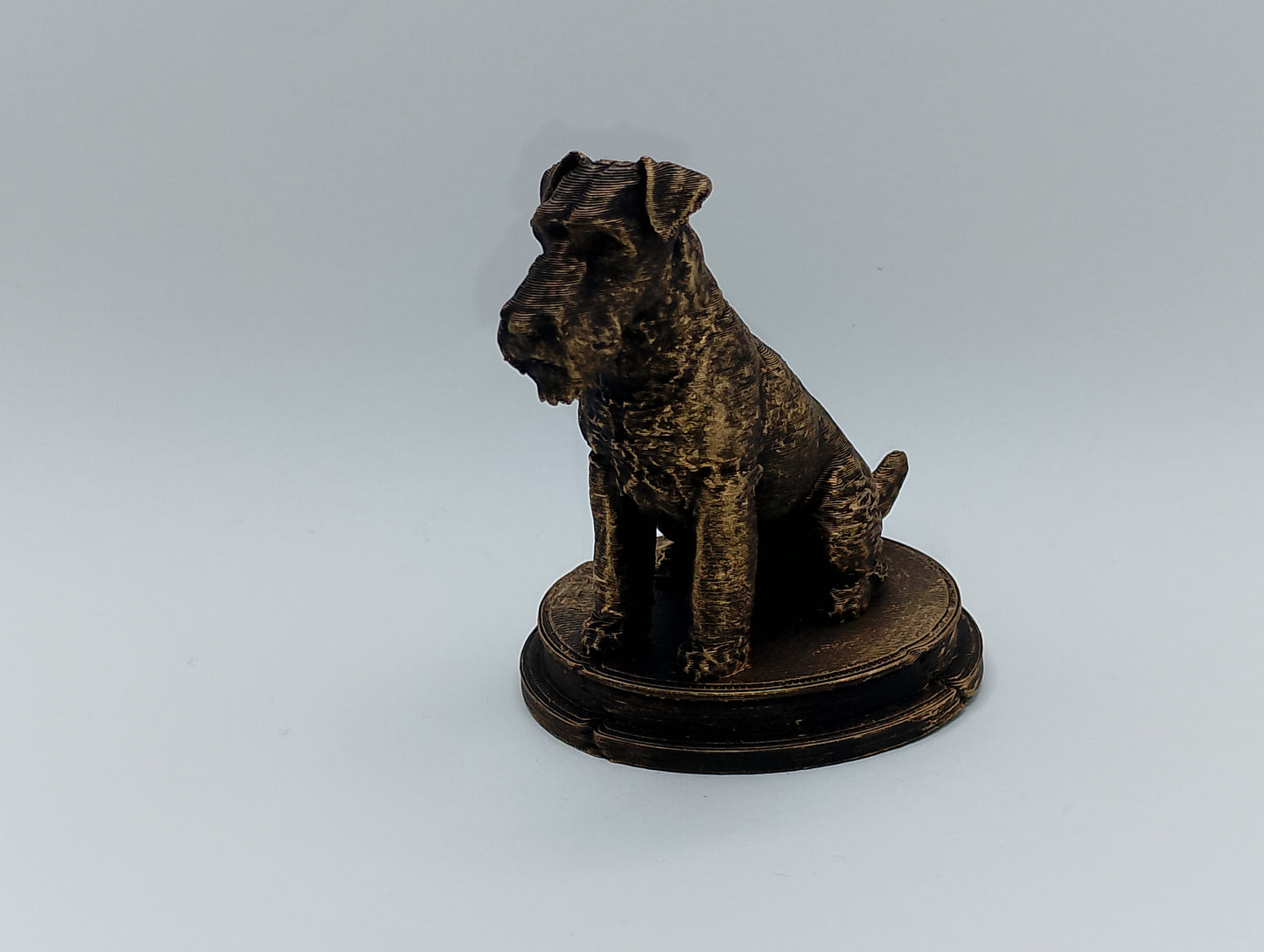 Lakeland Terrier Dog Bust – 7cm Miniature Statue