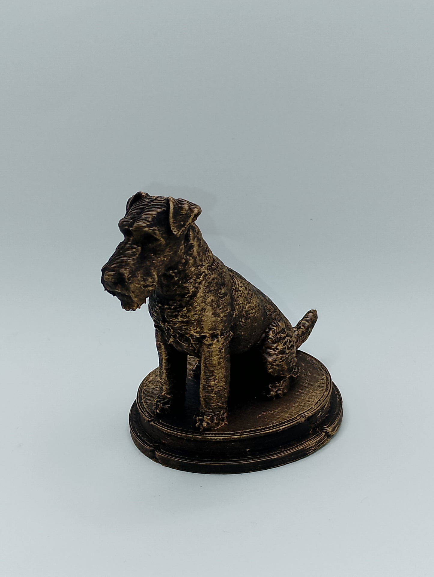 Lakeland Terrier Dog Bust – 7cm Miniature Statue