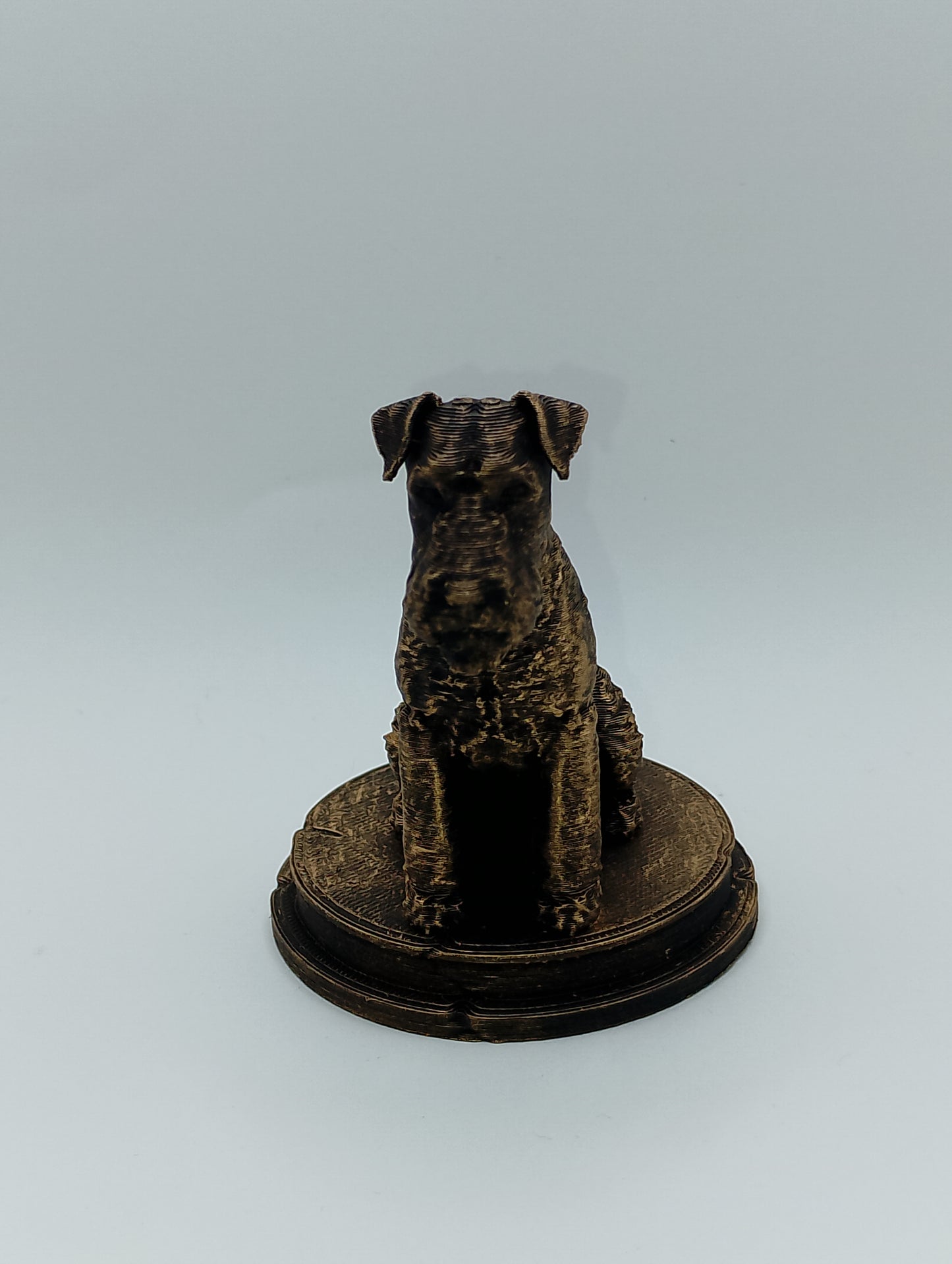 Lakeland Terrier Dog Bust – 7cm Miniature Statue