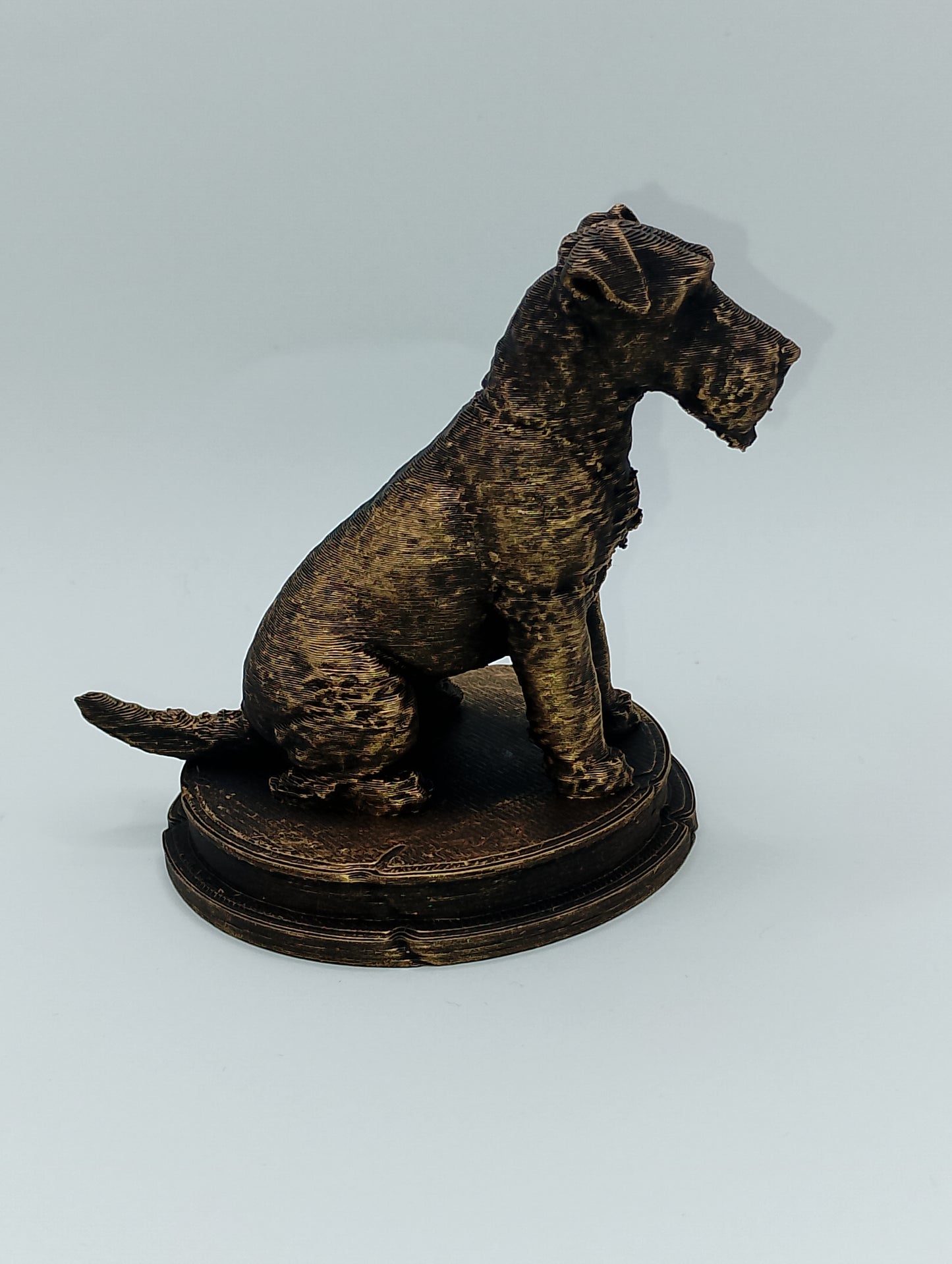 Lakeland Terrier Dog Bust – 7cm Miniature Statue