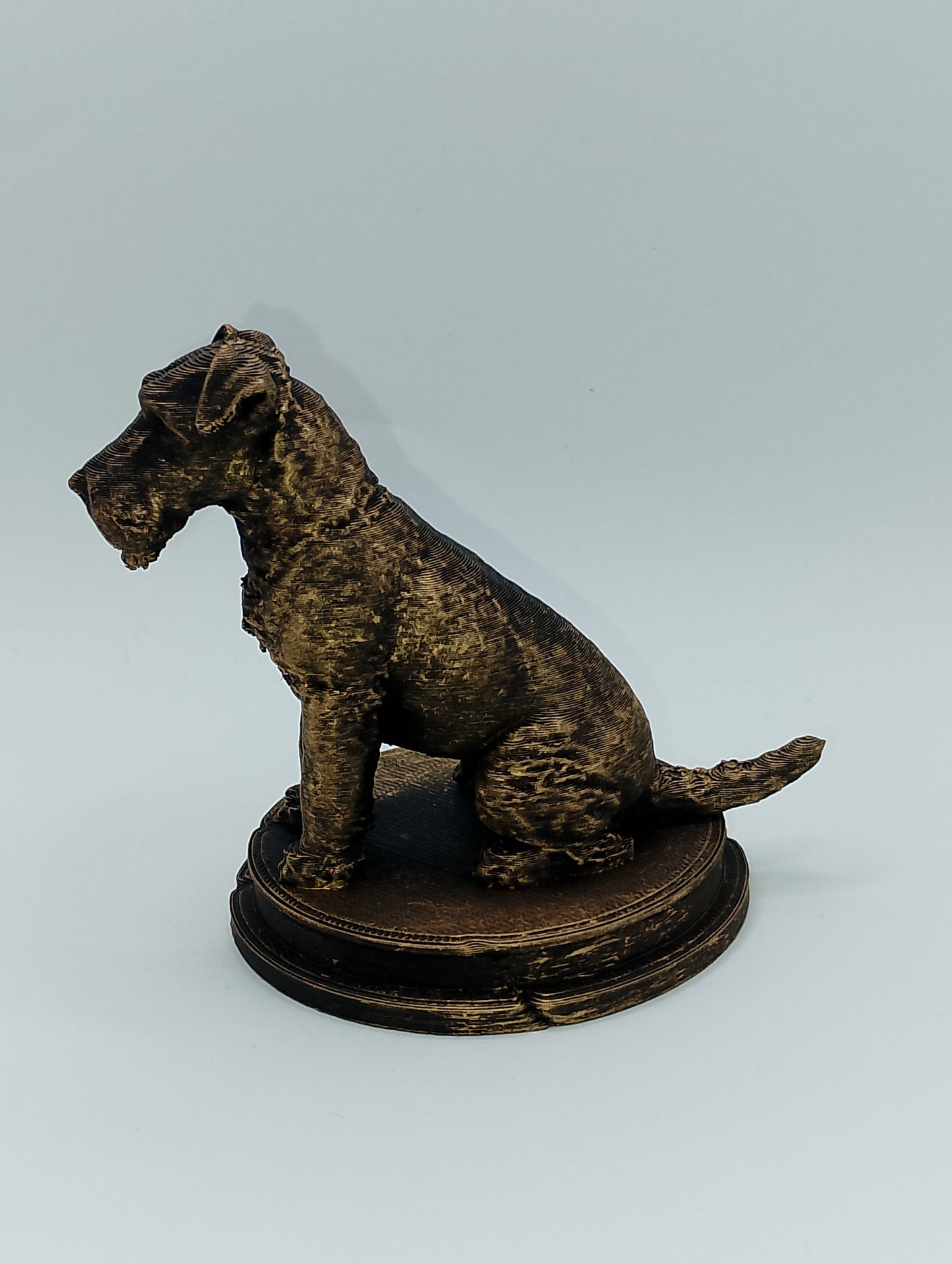 Lakeland Terrier Dog Bust – 7cm Miniature Statue