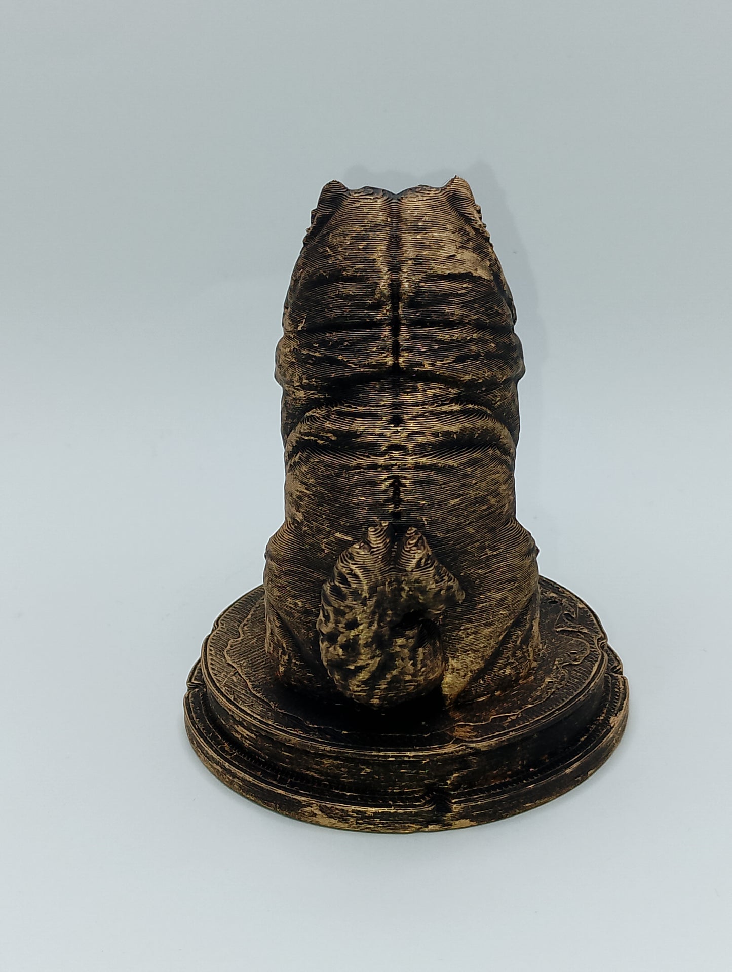Chow Chow Dog Bust – 7cm Miniature Statue