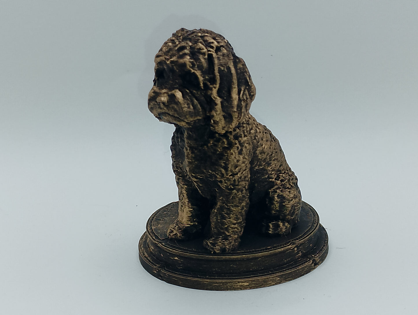Cavapoo Dog Bust – 7cm Miniature Statue