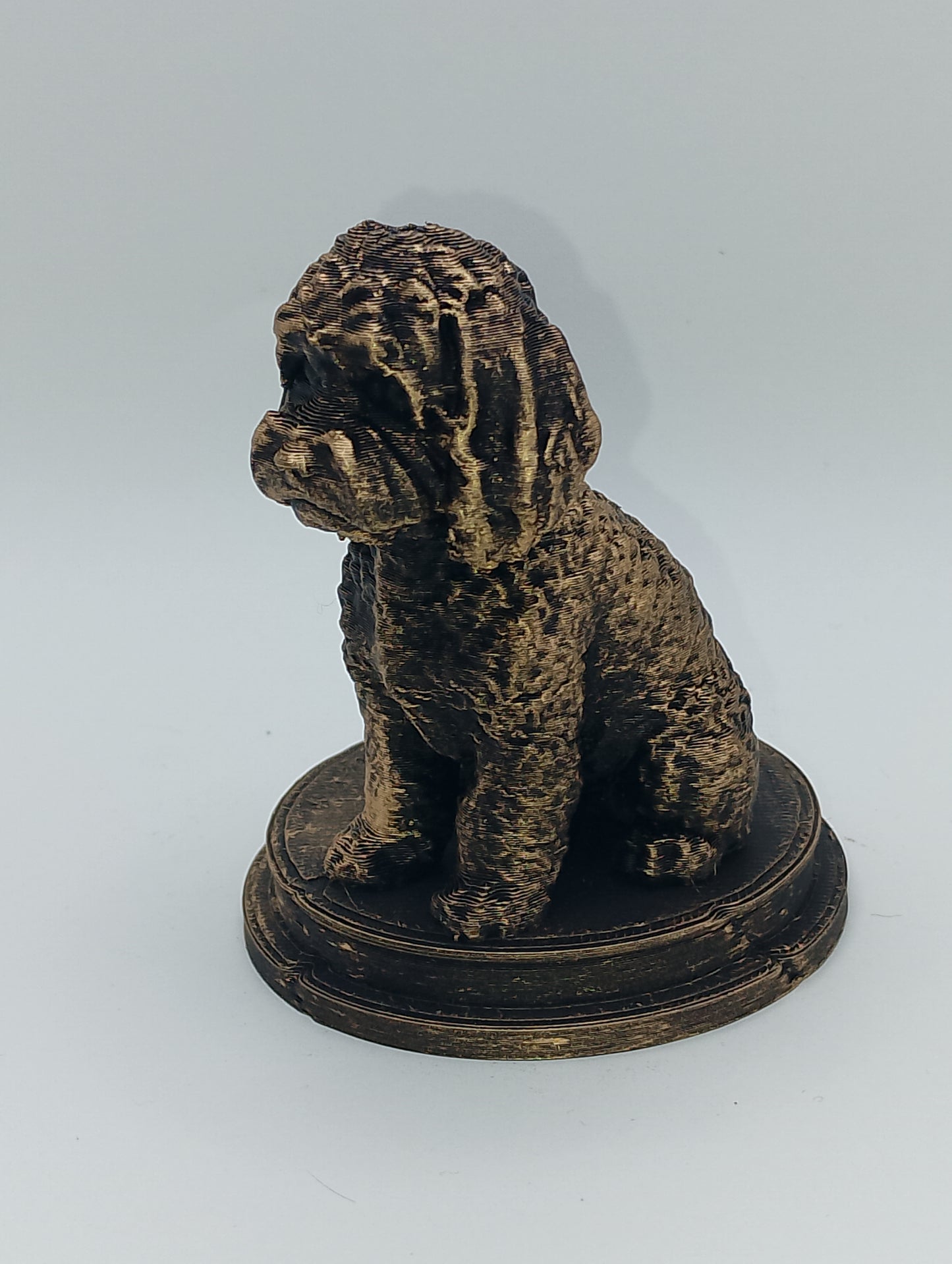 Cavapoo Dog Bust – 7cm Miniature Statue