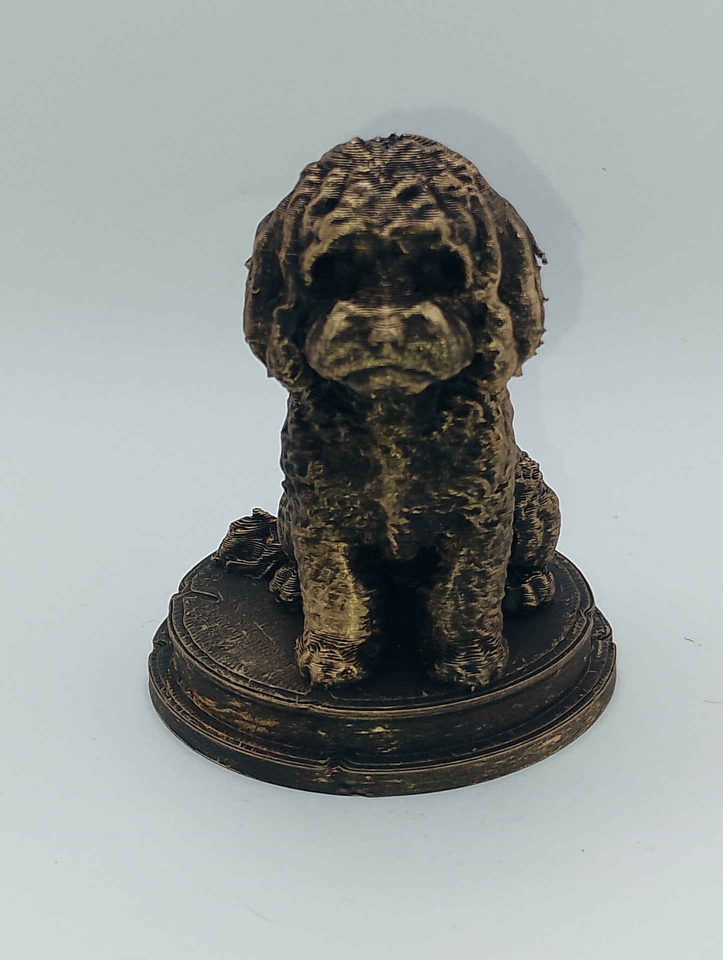 Cavapoo Dog Bust – 7cm Miniature Statue