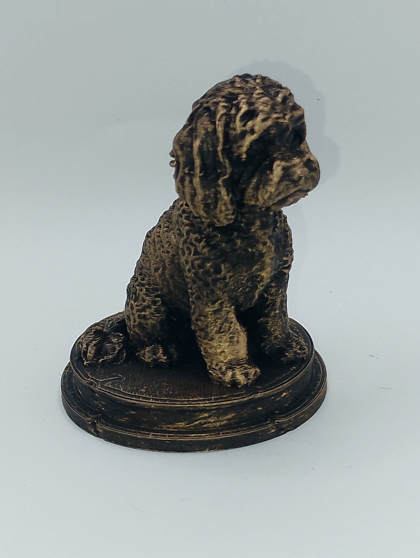 Cavapoo Dog Bust – 7cm Miniature Statue