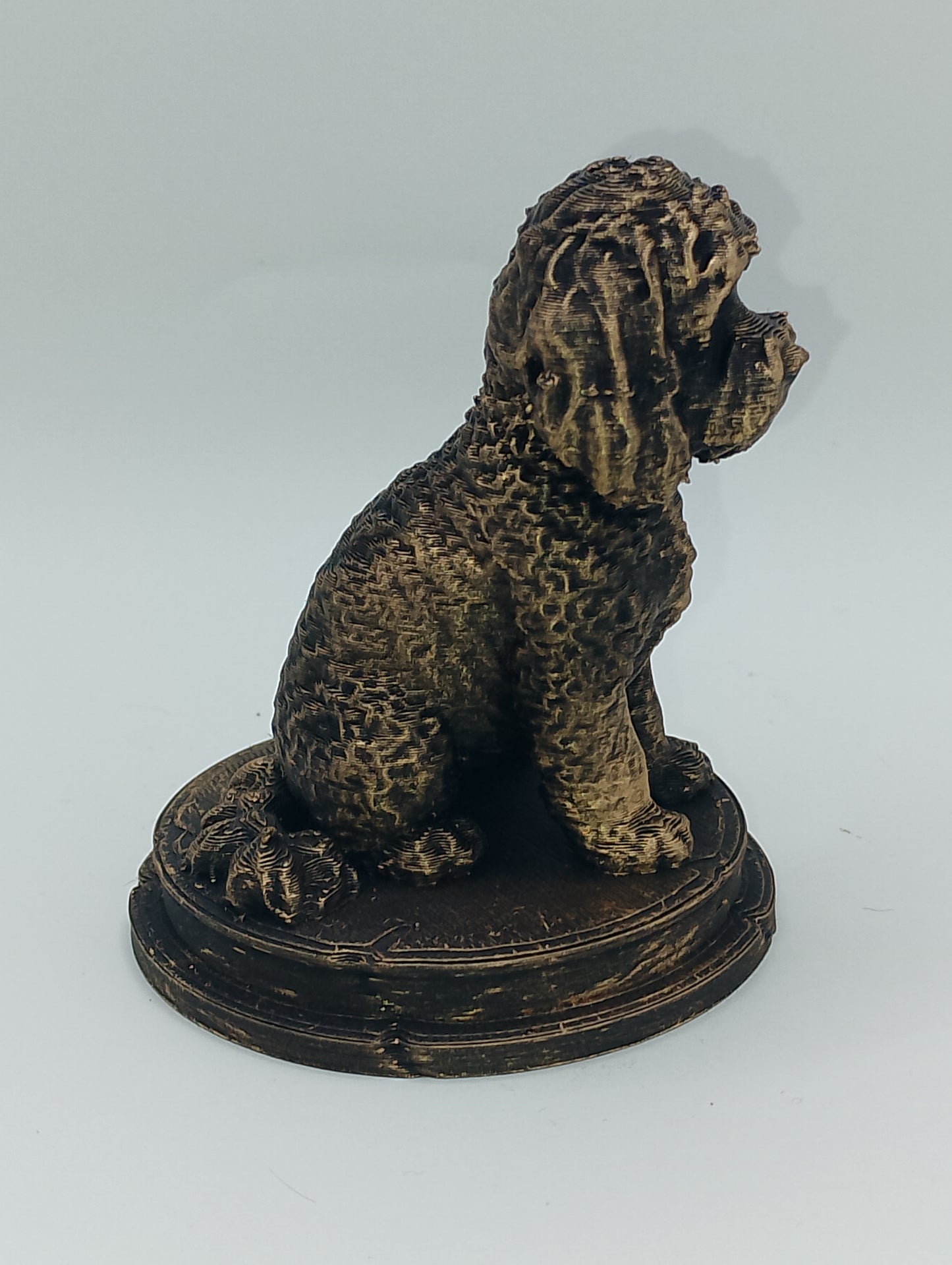 Cavapoo Dog Bust – 7cm Miniature Statue